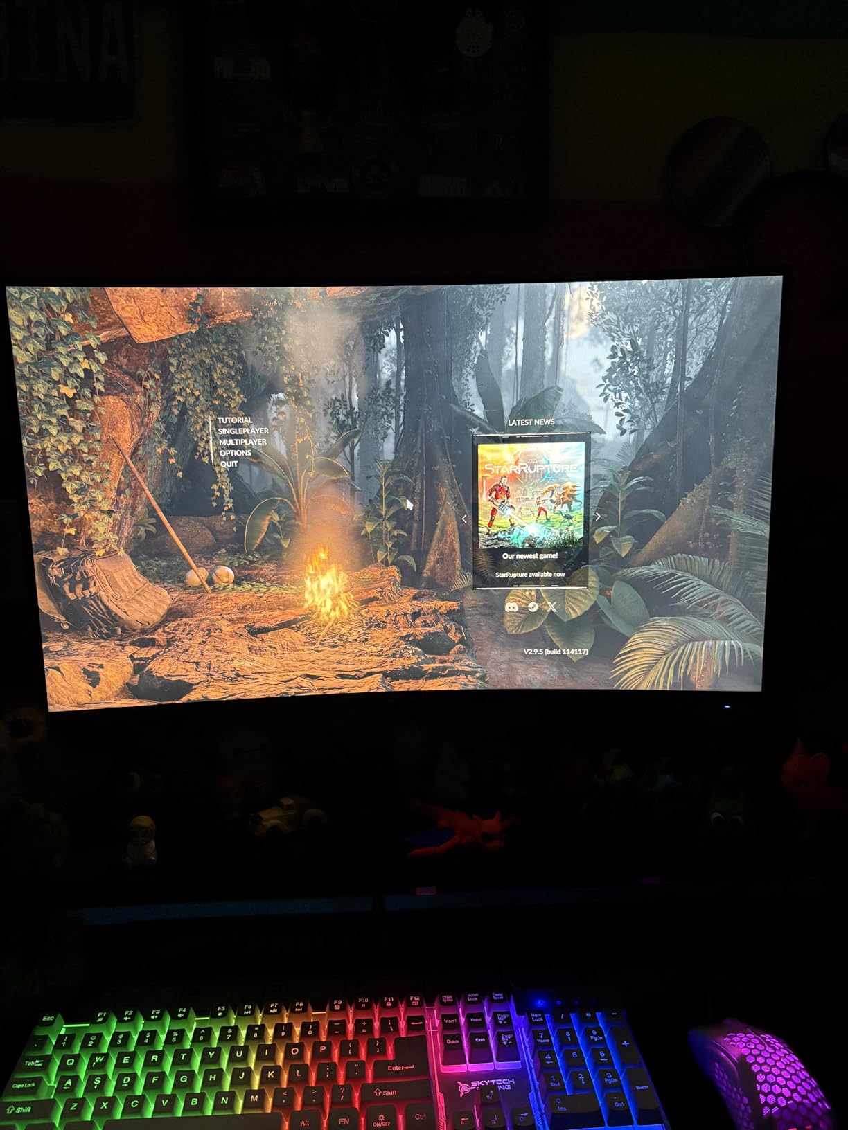 SANSUI Gaming Monitor 27 inch 1440p 300Hz 240Hz, WQHD Fast IPS 1ms Computer Monitor, FreeSync Premium | Brightness 400Nits | 130% sRGB | 10Bits | HDR | ErgoStand | VESA Mount | 2xDP 1.4 & 2xHDMI customer photo 1
