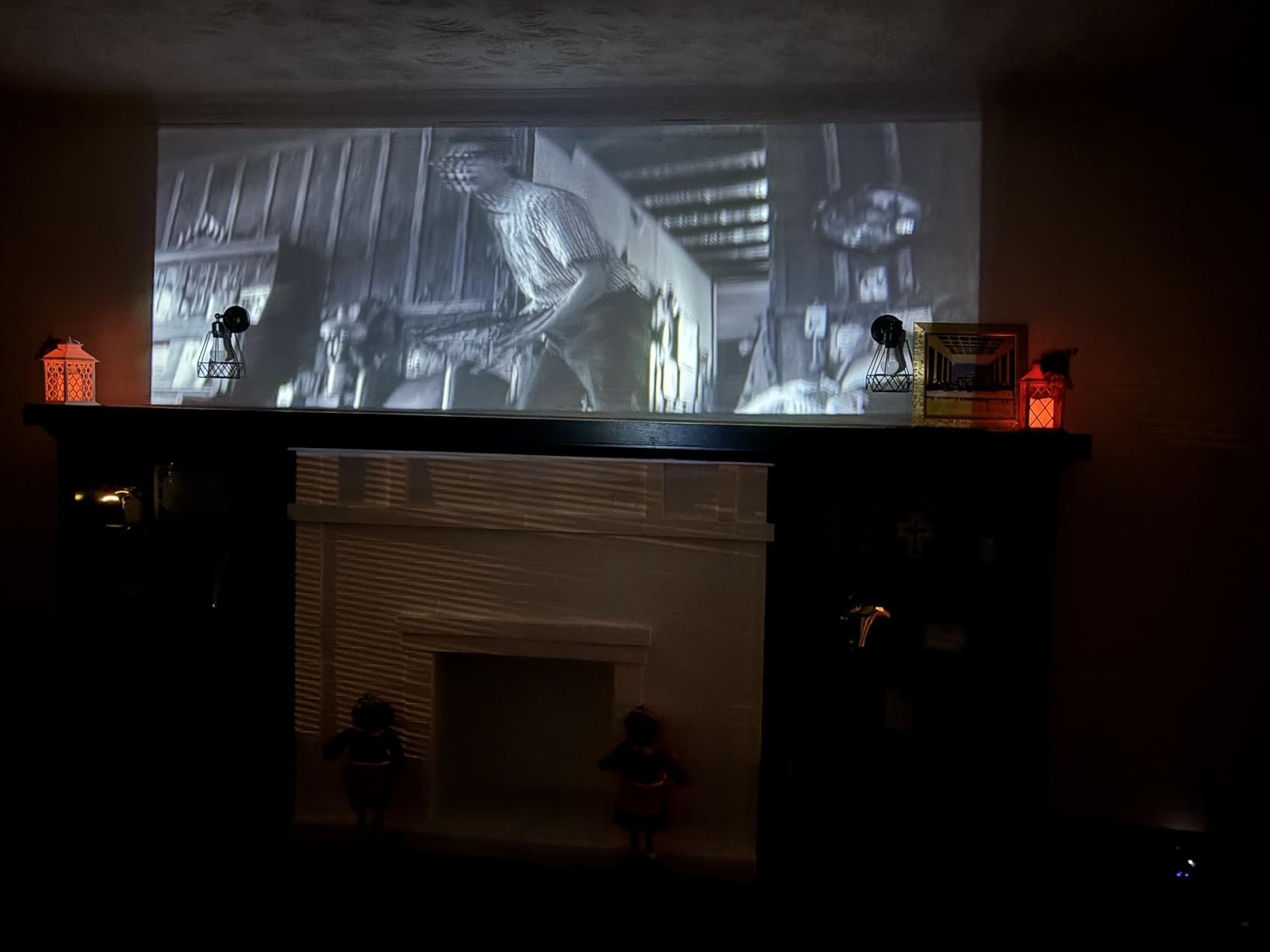 Projector Stand, Wall and Mini Ceiling Mount with 1/4-Inch Thread, 360-degree Rotation, Adjustable Tilt & Swivel, Foldable customer photo 1