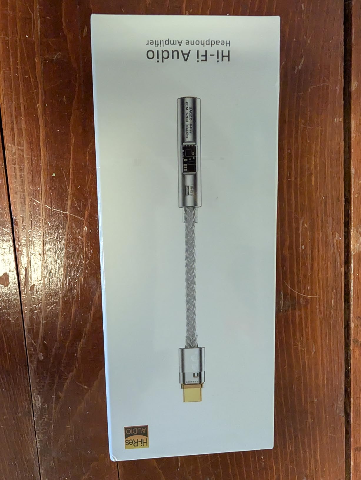 USB C to 3.5mm Audio Adapter with Dual Chip CX31993 MAX97220 DAC & HiFi Amplifier, 8-Strand 4N Single Crystal Silver-Plated Copper Cable,USBC to Headphones Aux Dongle for Android iPhone PC Mac (Black) customer photo 2