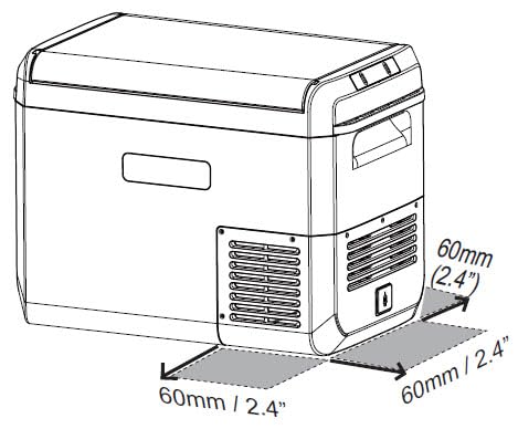 BODEGACOOLER 12 Volt Car Refrigerator, 42QT(40L) IPX4 Waterproof Electric Cooler, 31dB Ultra-Quiet Car Fridge APP Control with 12/24V DC 110-240V AC, -4℉~68℉, Portable for Truck RV Camping, Travel customer photo 1