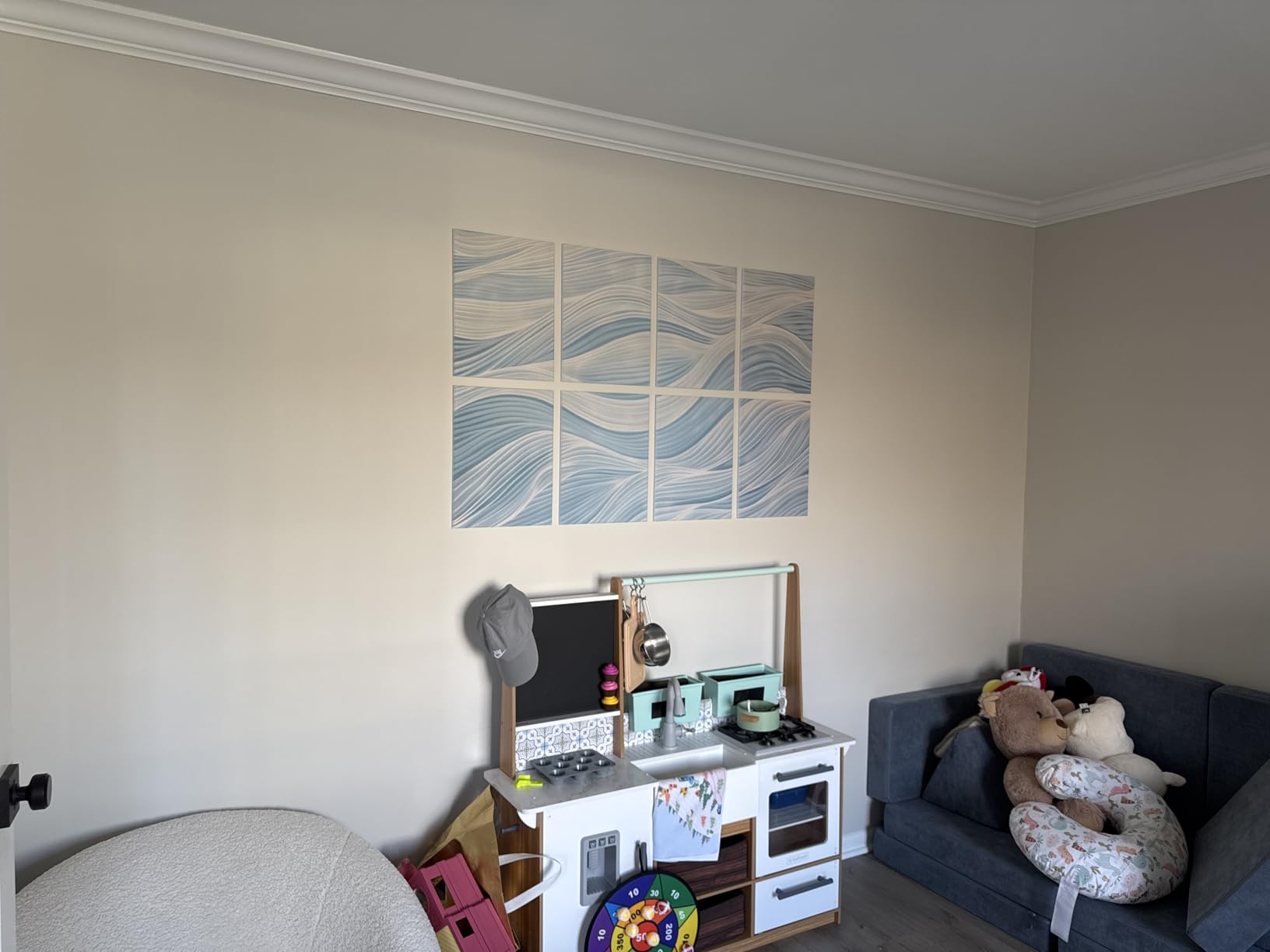 6 Pack Sound Absorbing Panels 72x48 Inch Decorative Acoustic Panels Acoustic Wall Panels for Home Office Studio Quick and Easy Setup customer photo 1