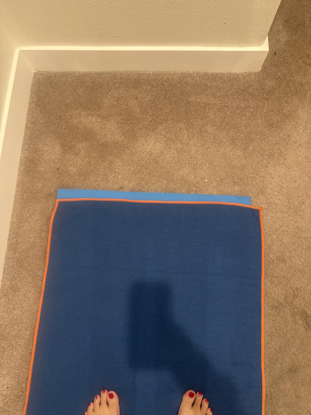 Eunzel 2 Pack Hot Yoga Towel with Grip Dot, Non Slip Yoga Mat Towe Sweat Absorbent Towel for Hot Yoga,Bikram, Pilates and Fitness 72