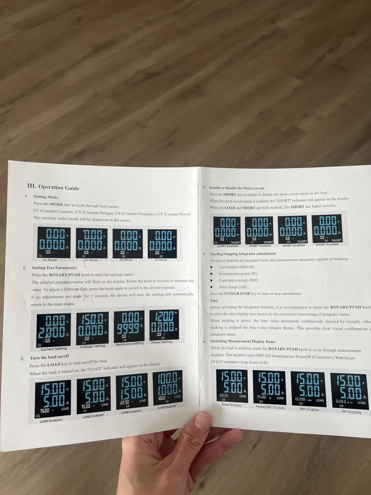 Programmable DC Electronic Load 120W, 0~150V, 0~20A, 0.1~999.9 ohm,Support CC(Constant Current), CV(Constant Voltage), CR (Constant Resistance), CP(Constant Power) Mode customer photo 1