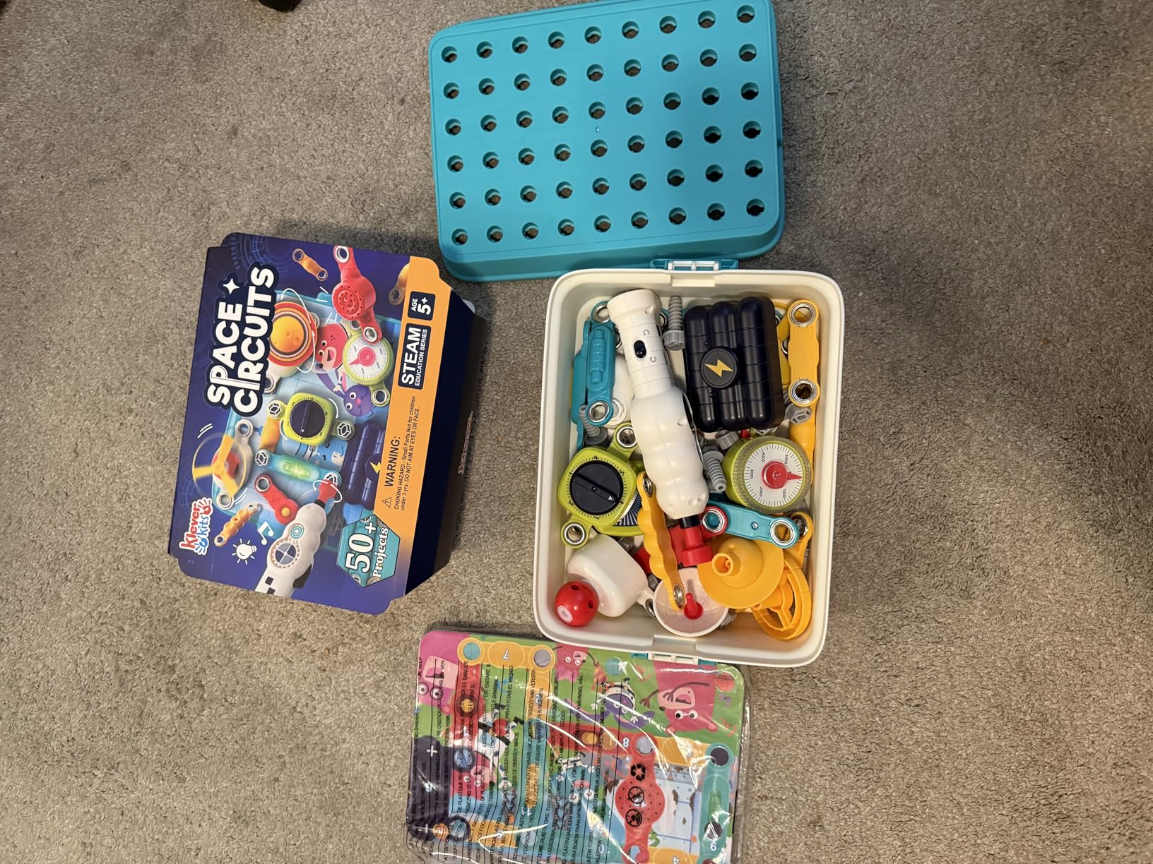 JOVA Klever Kits 50+ Projects Space Circuits - Electronics Kit for Kids with 46+ Components, Electronic STEM Toy Educational Science Kits for Kids Aged 5 6 7 8+ customer photo 1