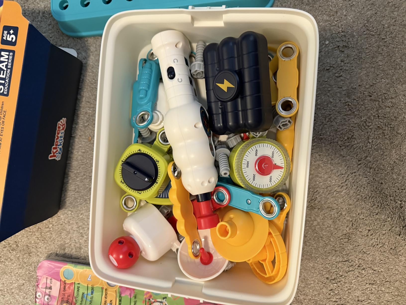 JOVA Klever Kits 50+ Projects Space Circuits - Electronics Kit for Kids with 46+ Components, Electronic STEM Toy Educational Science Kits for Kids Aged 5 6 7 8+ customer photo 2