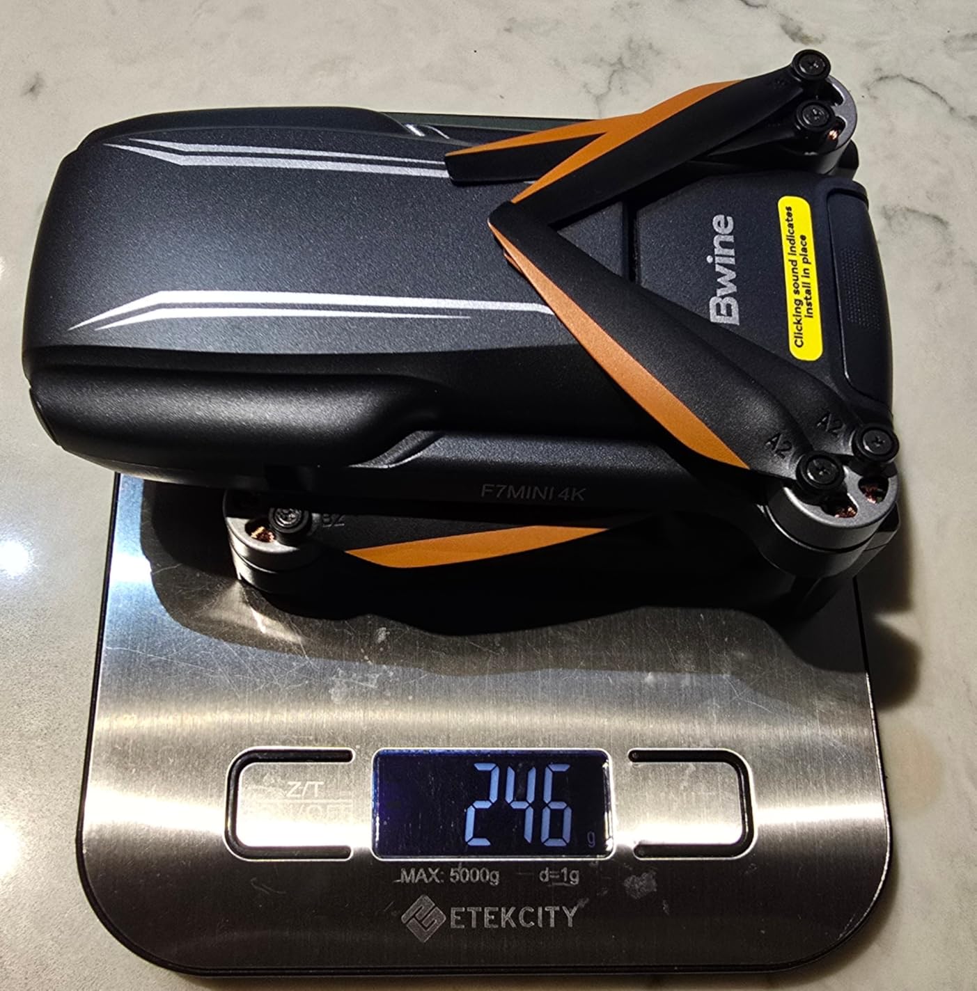 Bwine F7MINI 4K Video 8K Photo Drones with Camera for Adults, 3-Axis Gimbal EIS, 96Mins, 249g FAA-exempt, Over 6KM Transmission, AI GPS Smart Return, Follow, Waypoint, Orbit Fly, Better for Beginner customer photo 2