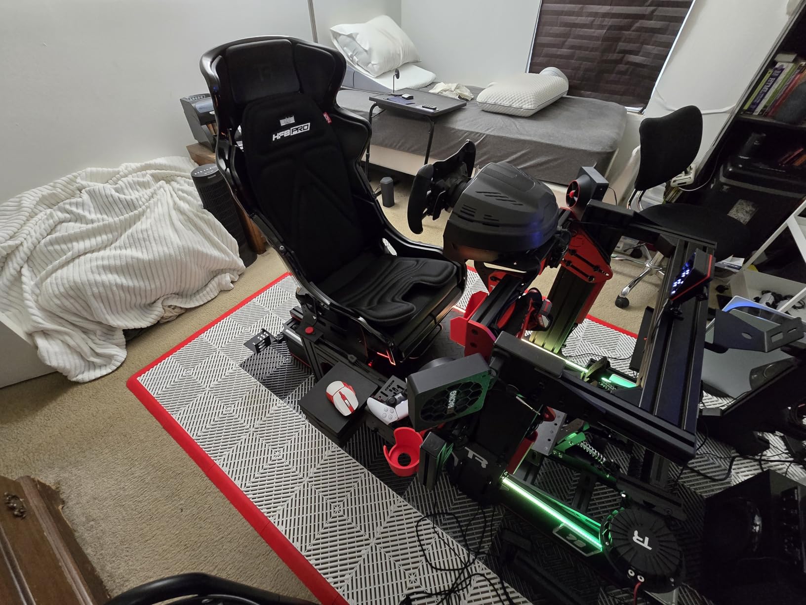 Next Level Racing HF8 Pro Haptic Feedback Gaming Pad (NLR-G006) customer photo 2