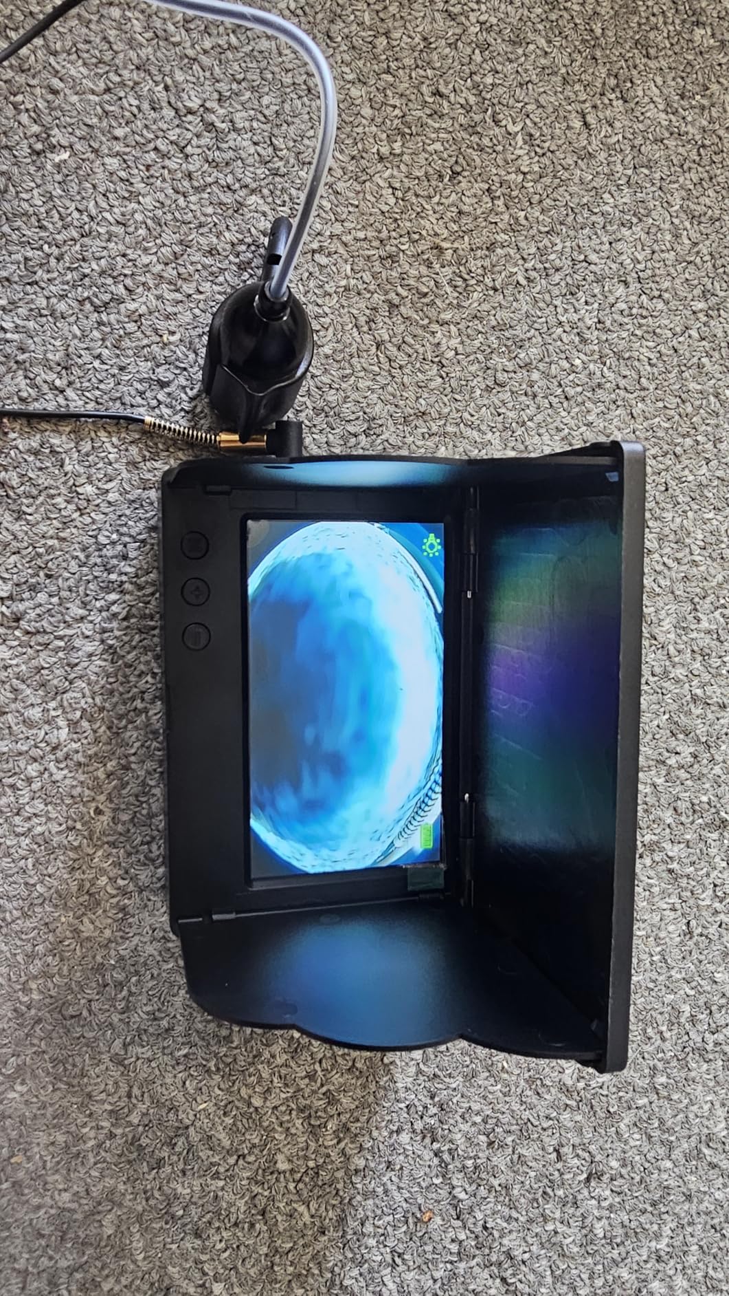 Eyoyo Underwater Fishing Camera, 5000mAh Battery, Infrared Night Vision, IP68 Waterproof Portable Fish Camera for Ice, Lake, Boat & Kayak Fishing customer photo 2