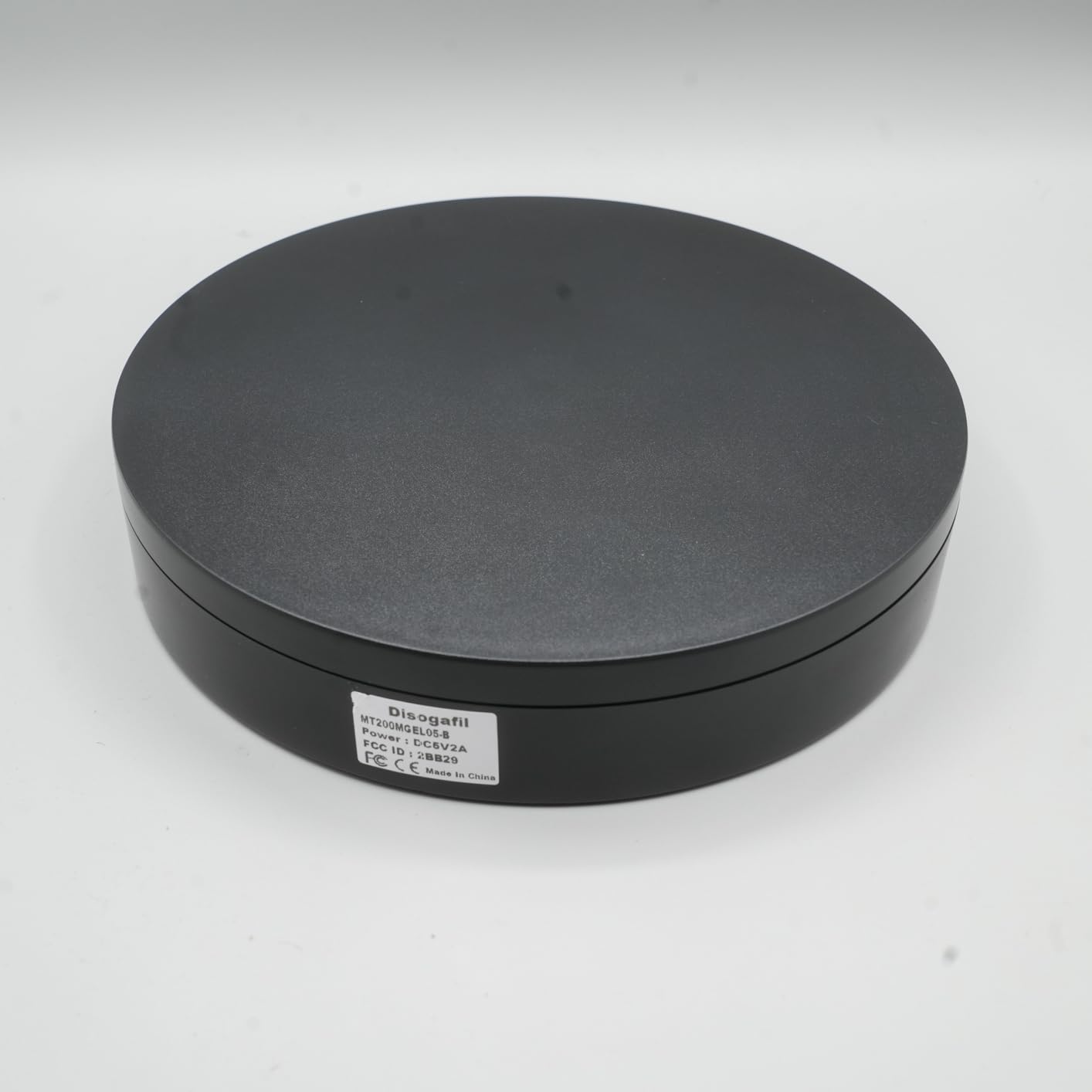 Motorized Rotating Display Stand 7.87inch, 17.6lbs Load Spinning Display Stand, 360 Electric Motorized Turntable for Photography, Rotating Platform, Rotating Display Base for Jewelry, Cake, 3D Scan customer photo 1