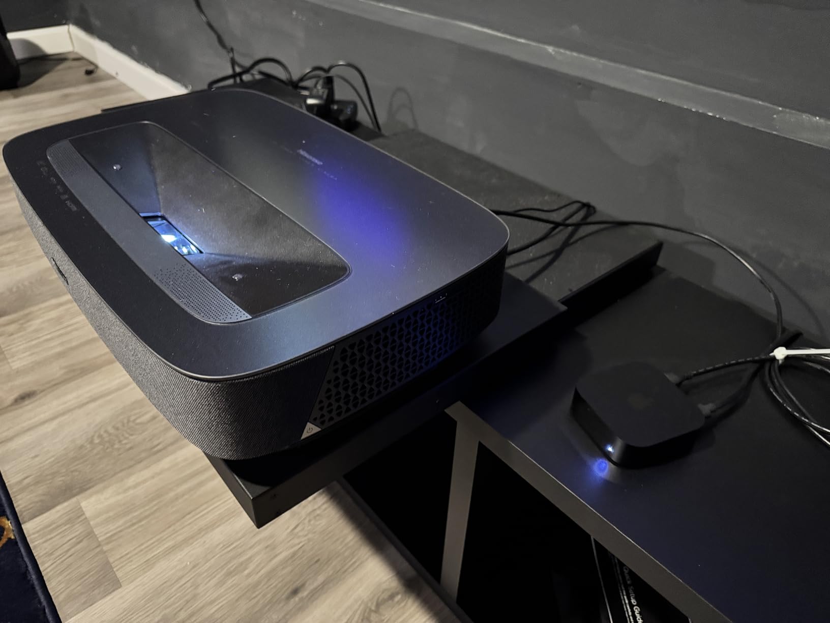 NothingProjector Motorized Sliding Tray for Ultra Short Throw Projector, Intelligent Slider for UST Laser TV | Extend to 150