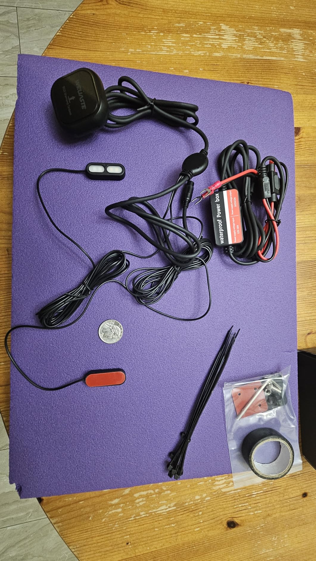 Radar Detector for Motorcycle BSD Blind Spot Detection System with Indicators Alert, 24GHz Millimeter Wave Sensor, Detect Hazards from Side & Rear Line for Motorcycle Bicycle E-Bike customer photo 1