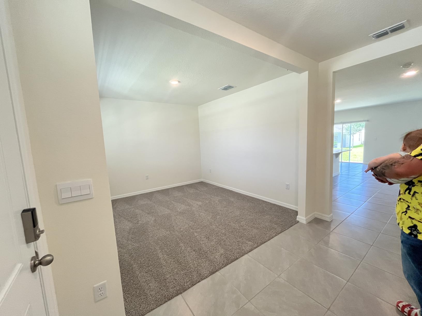 Westinghouse 50 Inch Electric Fireplace Heater, Compatible with Alexa & Google Home, Wall Mount or in-Wall Recessed Fireplace Insert, 24 Hour Timer, Color Changing Flames, 750W/1500W Indoor Heater customer photo 2