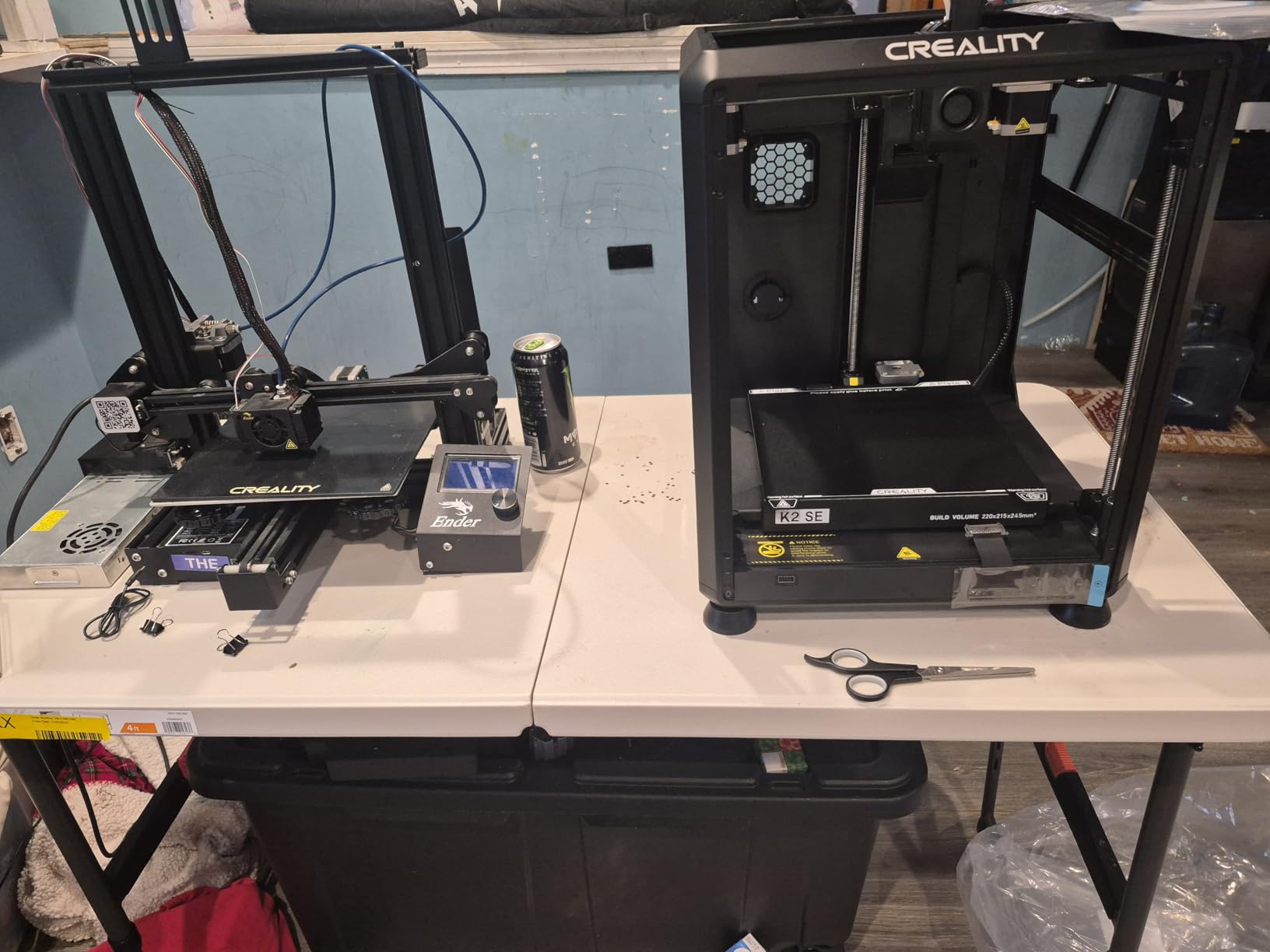 Creality Ender 3 V3 SE 3D Printer, 250mm/s Faster Print Speed CR Touch Auto Leveling Sprite Direct Extruder Dual Z-Axis Auto Filament Loading Ender 3 Upgrade 3D Printer Print Size 8.66x8.66x9.84 inch customer photo 2
