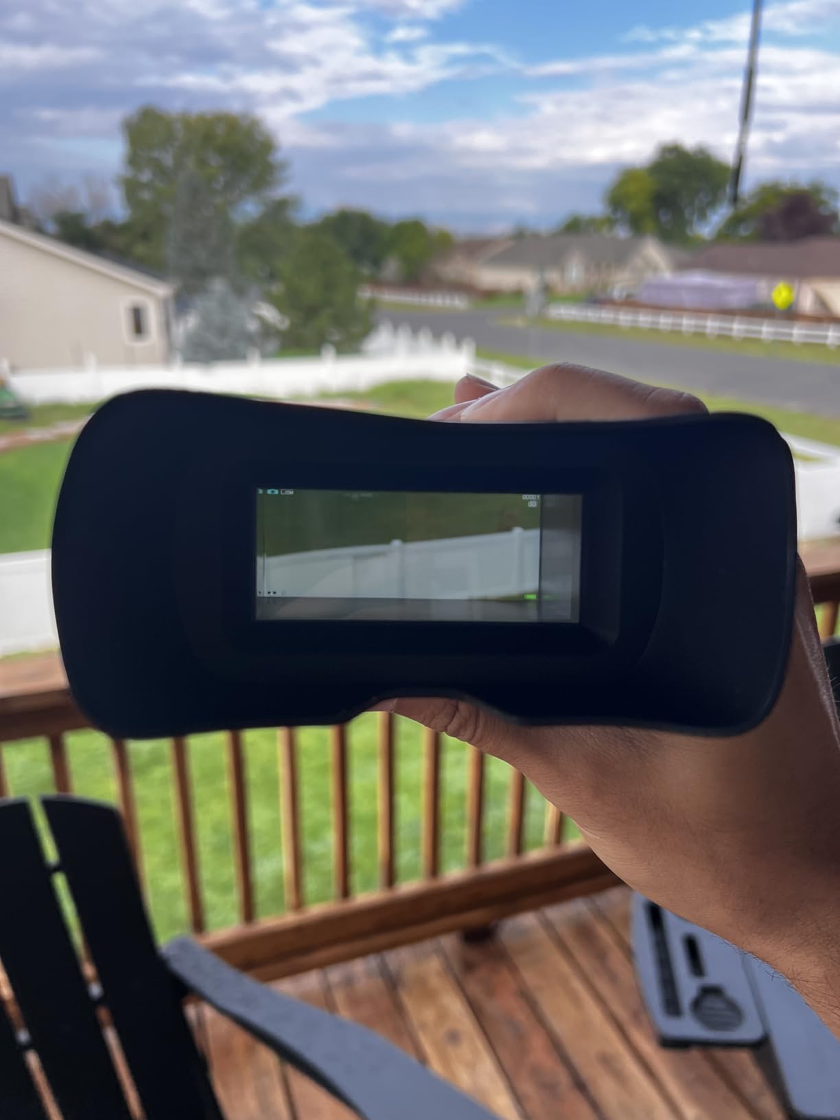 WOSPORTS 4K Night Vision Goggles, up to 80X Total Magnification 1315FT Infrared Night Vision, 64GB TF Card - Ideal for Camping & Outdoor Use customer photo 2