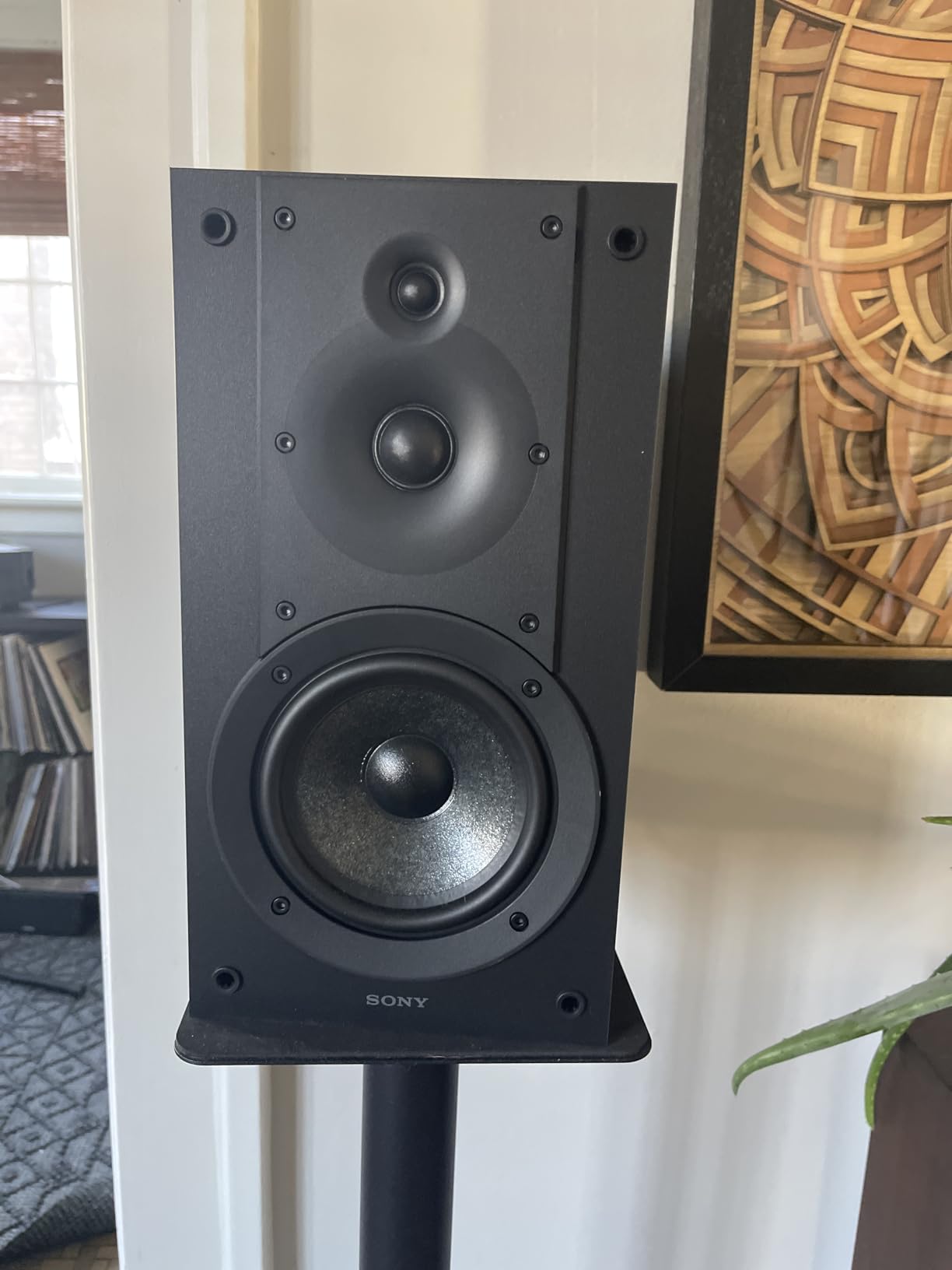 Sony SS-CS5M2 3-Way 3-Driver Hi-res Bookshelf Speakers (Pair), 2025 Model, Black customer photo 1