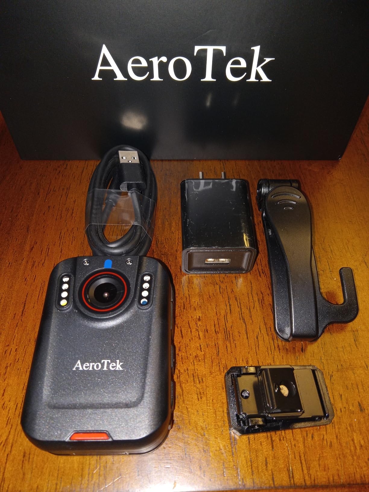 AeroTek 2K Body Camera, Police Body Cam with 64GB Video Recording and Ultra Infrared Night Vision, Body Worn Camera for Law Enforcement Recorder customer photo 2