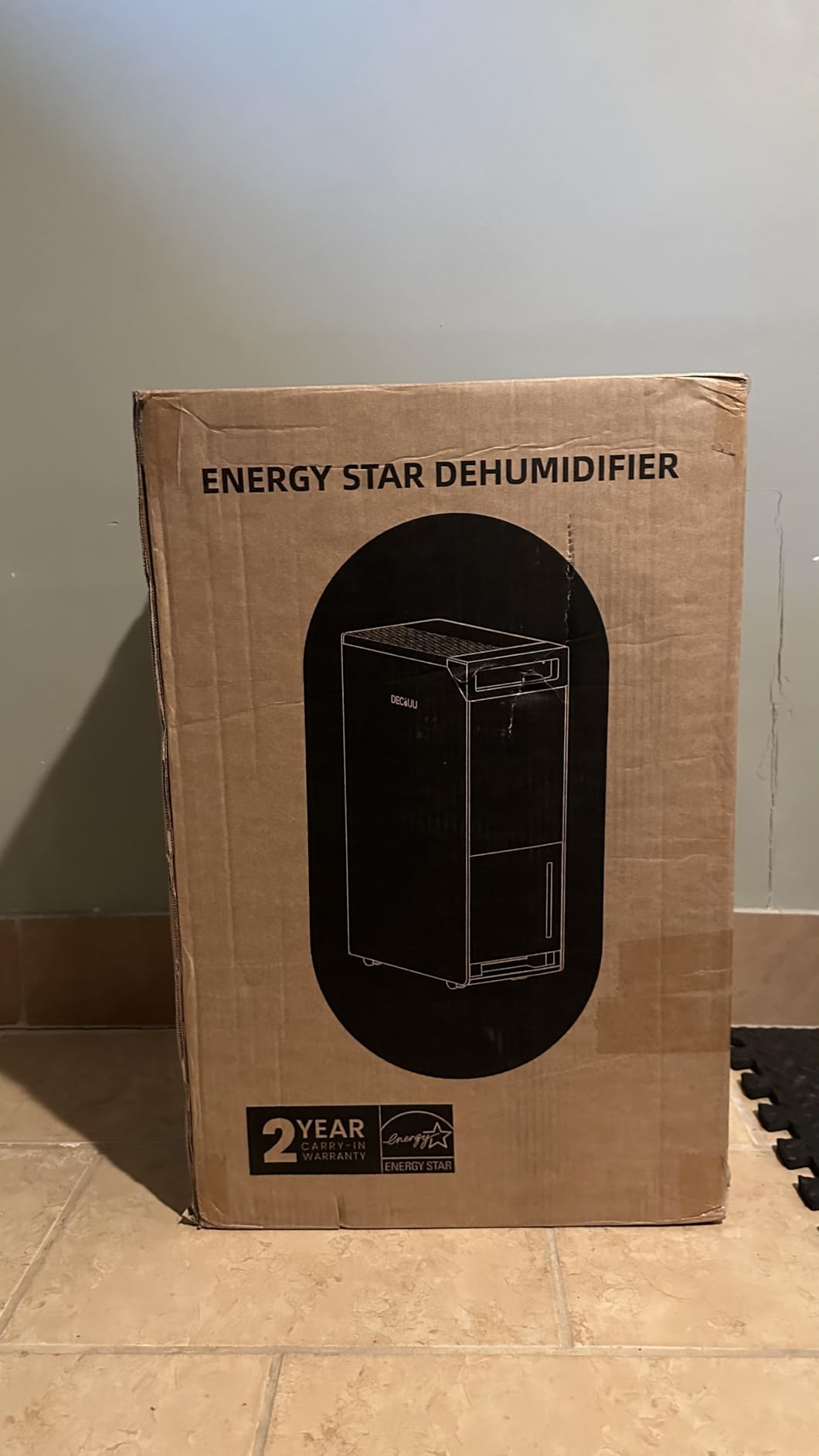 5000 Sq.Ft Energy Star Most Efficient 2024 Dehumidifier,DECIUU Max 100 Pint Dehumidifier for Basement with Drain Hose,Intelligent Humidity Control for Home Bathroom Garage Bedroom customer photo 2