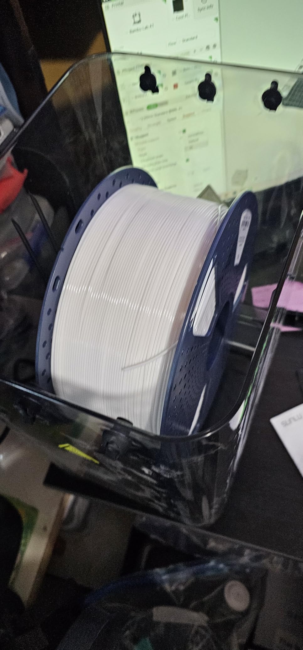 SUNLU 3KG Filament Dryer SP2 & Storage Box, 70℃ Max Temperature and 15min Fast Heating for 3D Printer Filament Drying and Sealing with Heat Control, Compatible with 1.75mm/2.85mm PLA PETG TPU ABS ASA customer photo 1