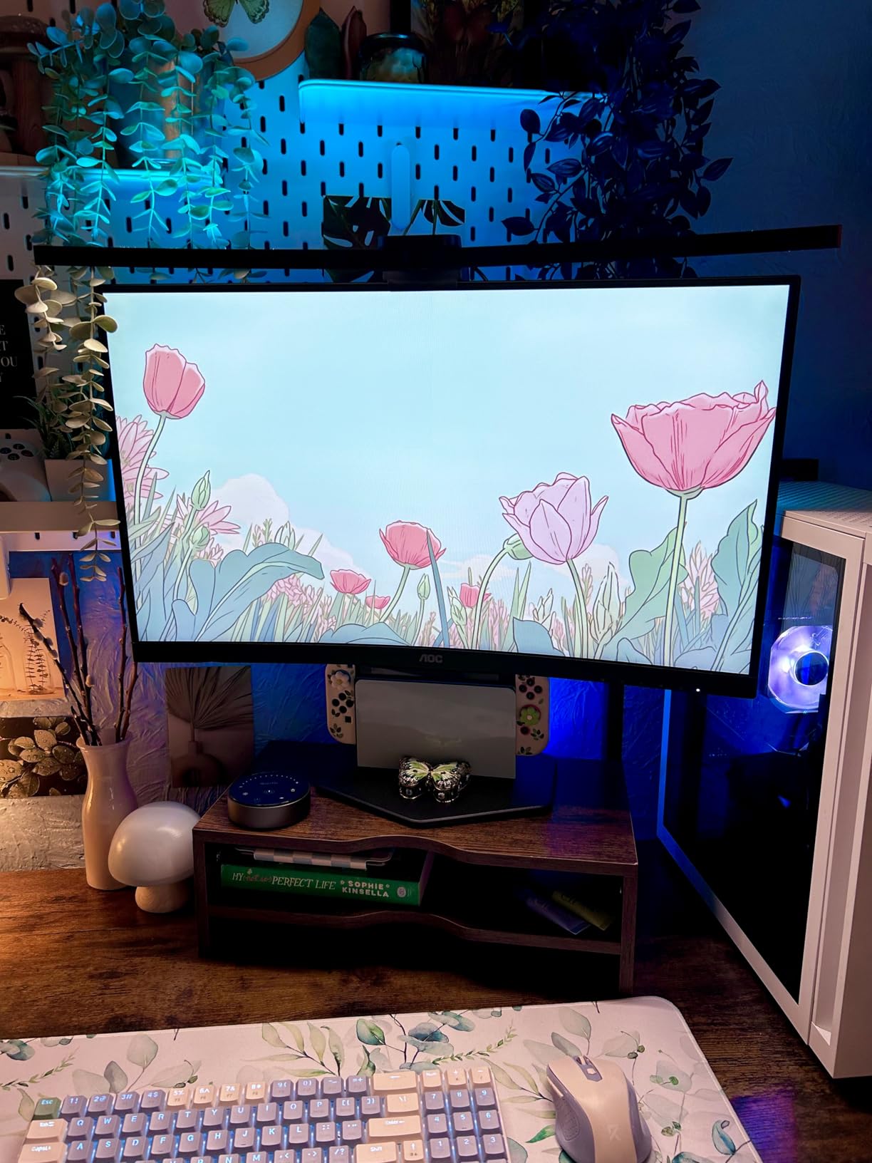 Quntis Curved Monitor Light Bar 15 RGB Backlight for 34