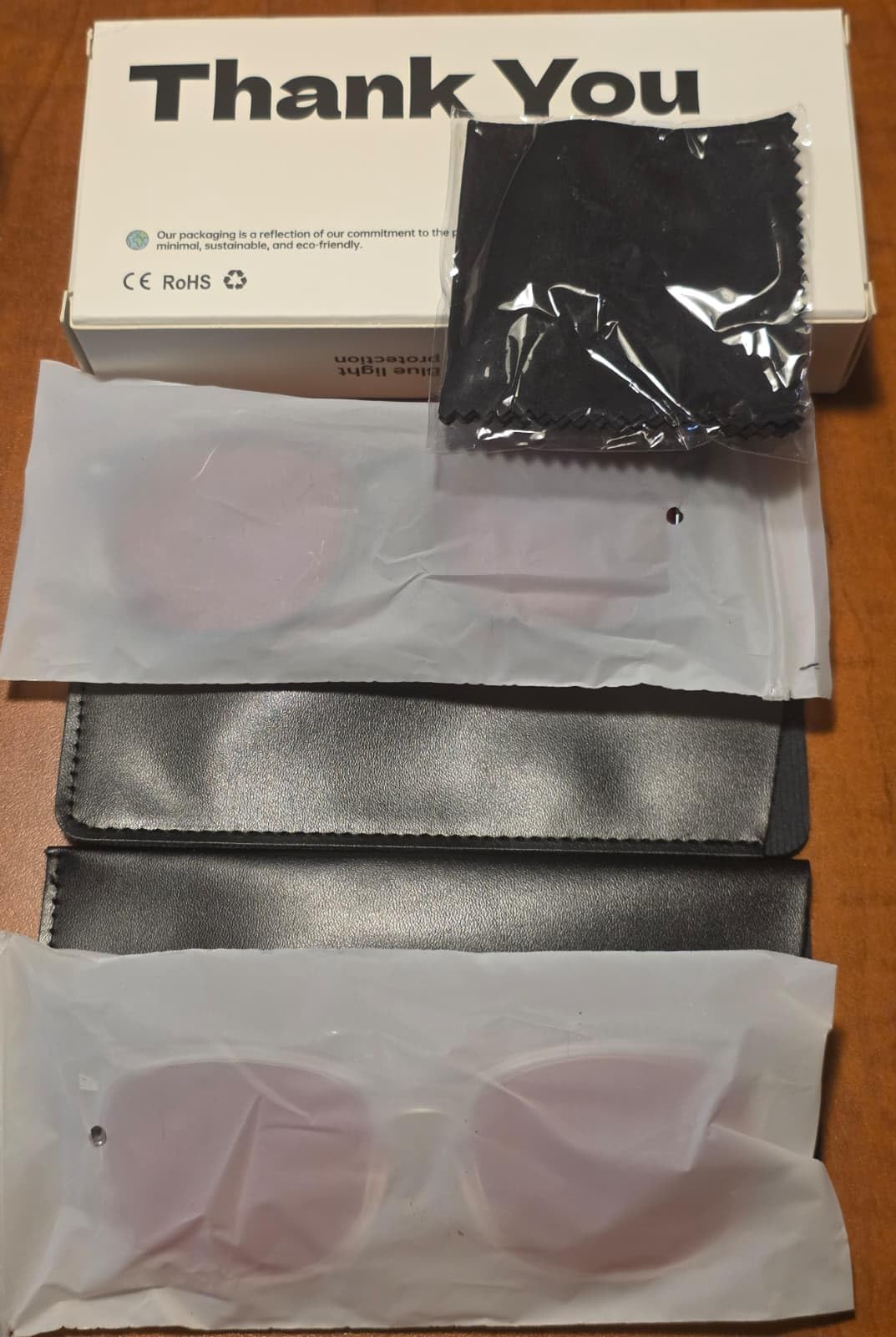 2 Packs Professional Sleep Glasses with 99.9% Blue Light Blocking Dual AR Coatings Red Lens, Computer Gaming Glasses for Men Women, Anti Fatigue & Eye Strain customer photo 2