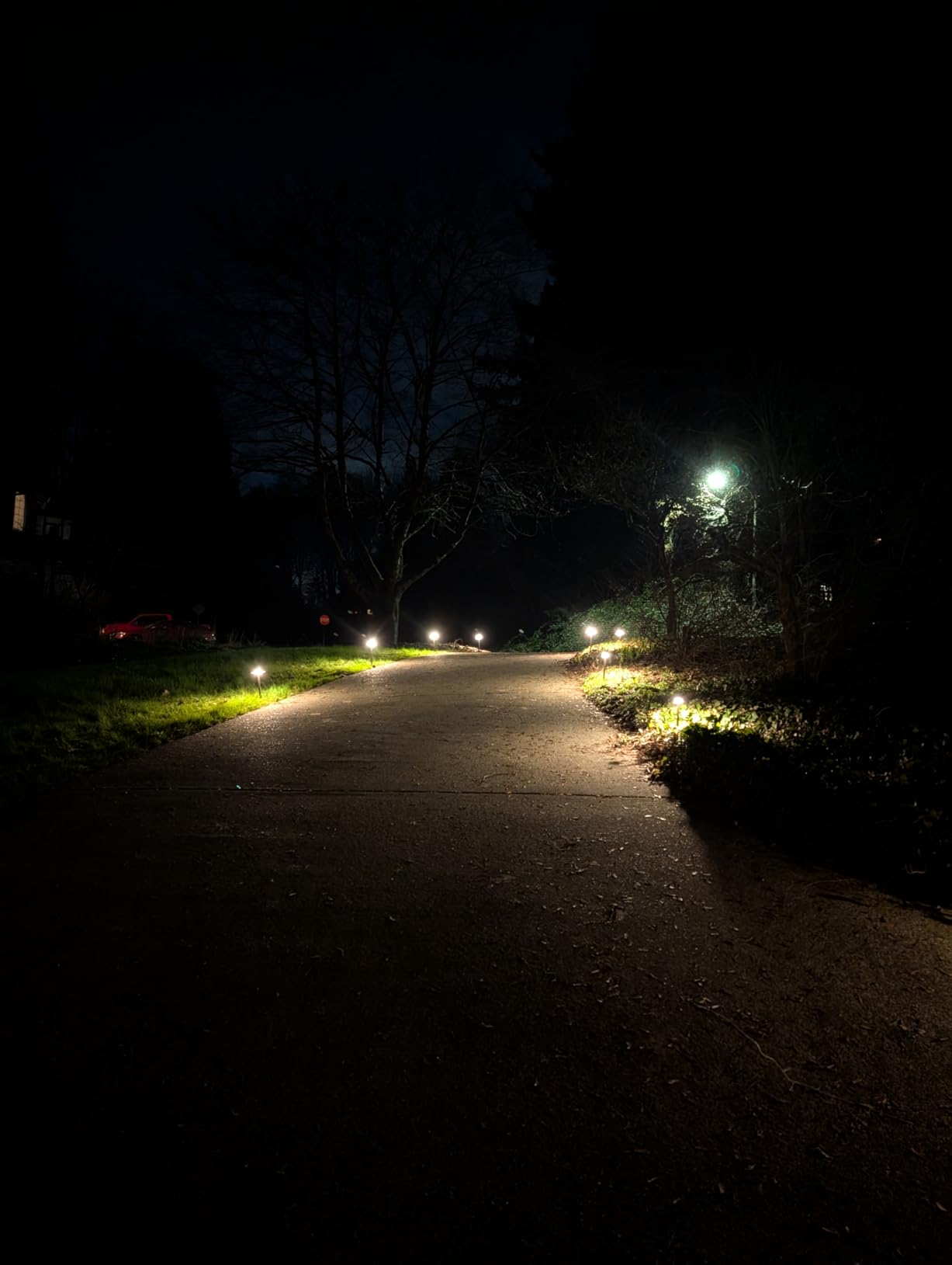 PARTPHONER Low Voltage Landscape Lighting 12-Pack, Aluminum 12V Pathway Lights with G4 Bulbs, Waterproof Oil Rubbed Bronze Color Wired Path Lights with Connectors for Walkway Yard Garden customer photo 2