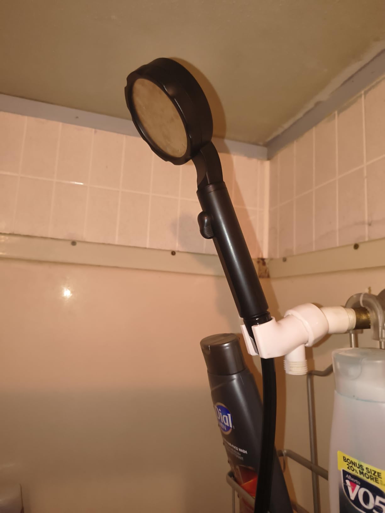 Portable Shower for Camping Essentials: 10000mAh Rechargeable Battery Powered Shower, IPX8 Waterproof Camp Shower Pump, 5-Speed Outdoor Shower with LED Display, Camping Gifts for Men, Dog Bath, Hiking customer photo 2