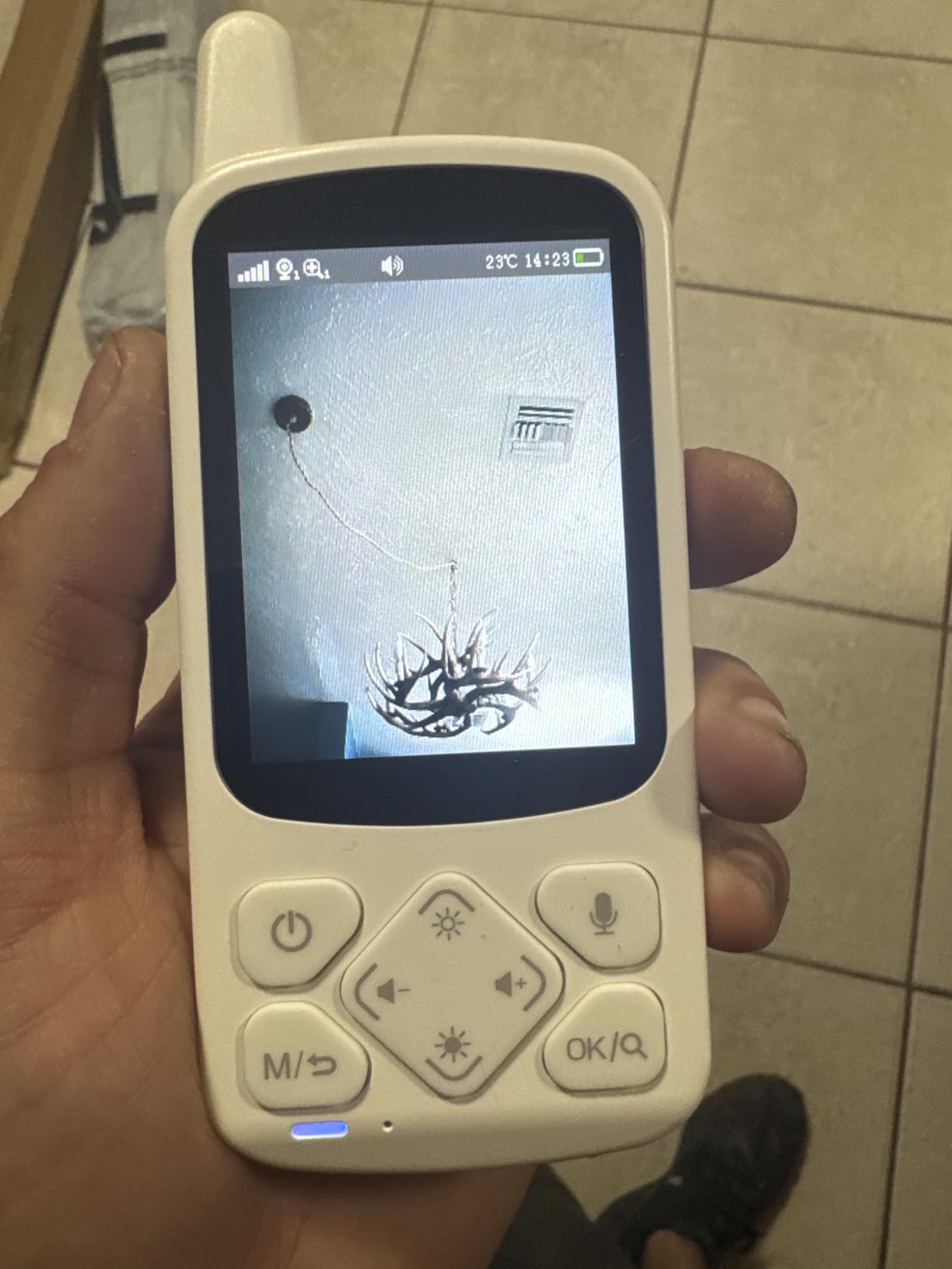 CallToU Elderly Monitor with Camera and Audio, 2-Way Talk Baby Monitors for Elderly No Wi-Fi Video Monitor for Elderly,Call Button for Elderly Home/Nursing Home Use | for Seniors, Dementia Patients customer photo 1