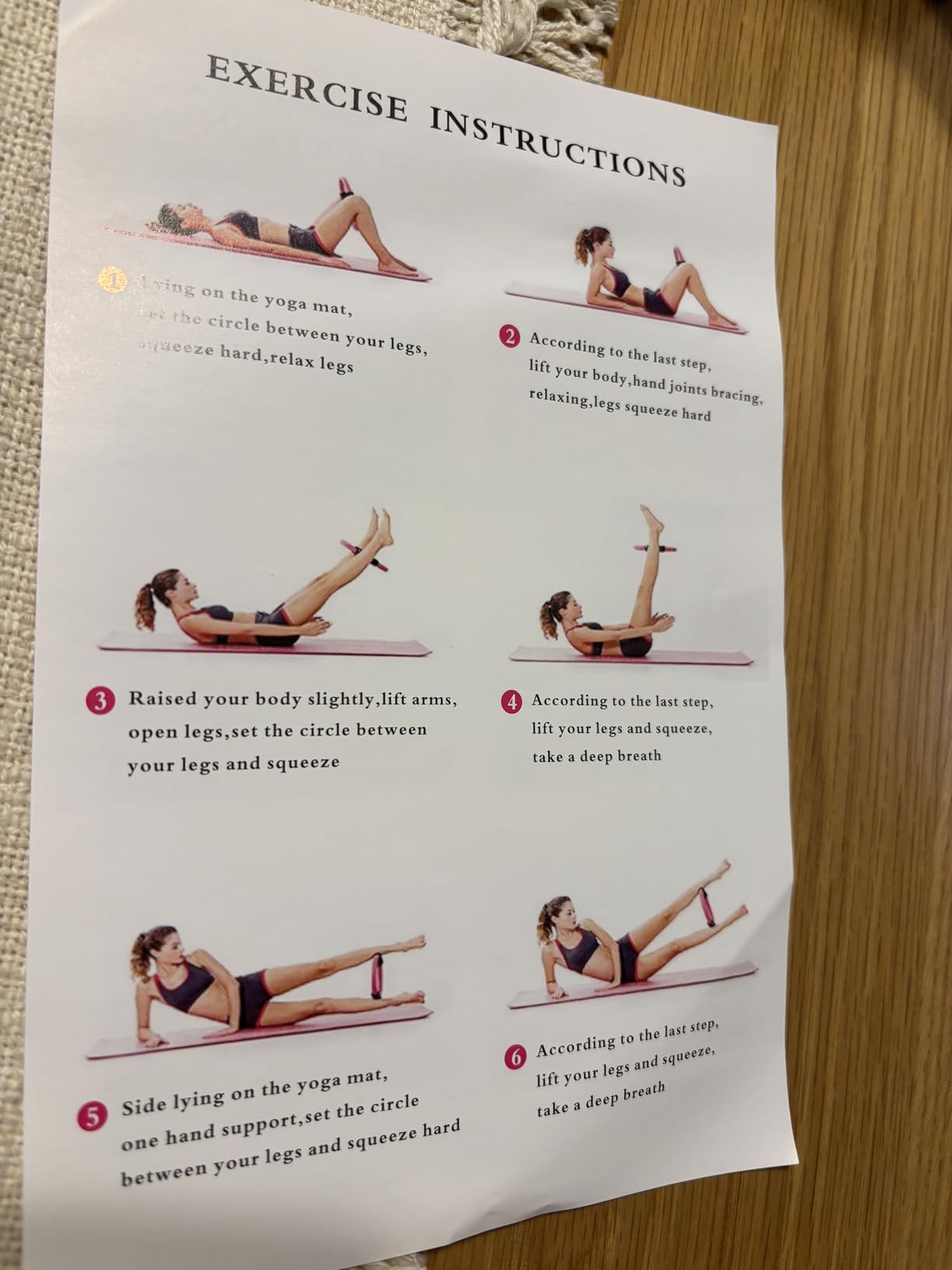 Pilates Ring 15 Inch Magic Circle Ring, Dual Padded Handles Pilates Rings Circle, Adjustable Yoga Ring customer photo 2