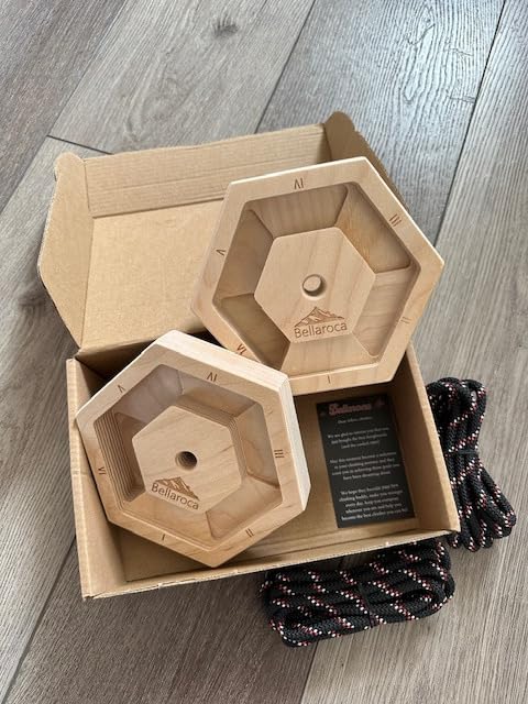 Bellaroca Portable Climbing Hangboards for Climbing Training, Professional Climbing Boards for Finger Strength in Rock Climbing and Bouldering customer photo 1