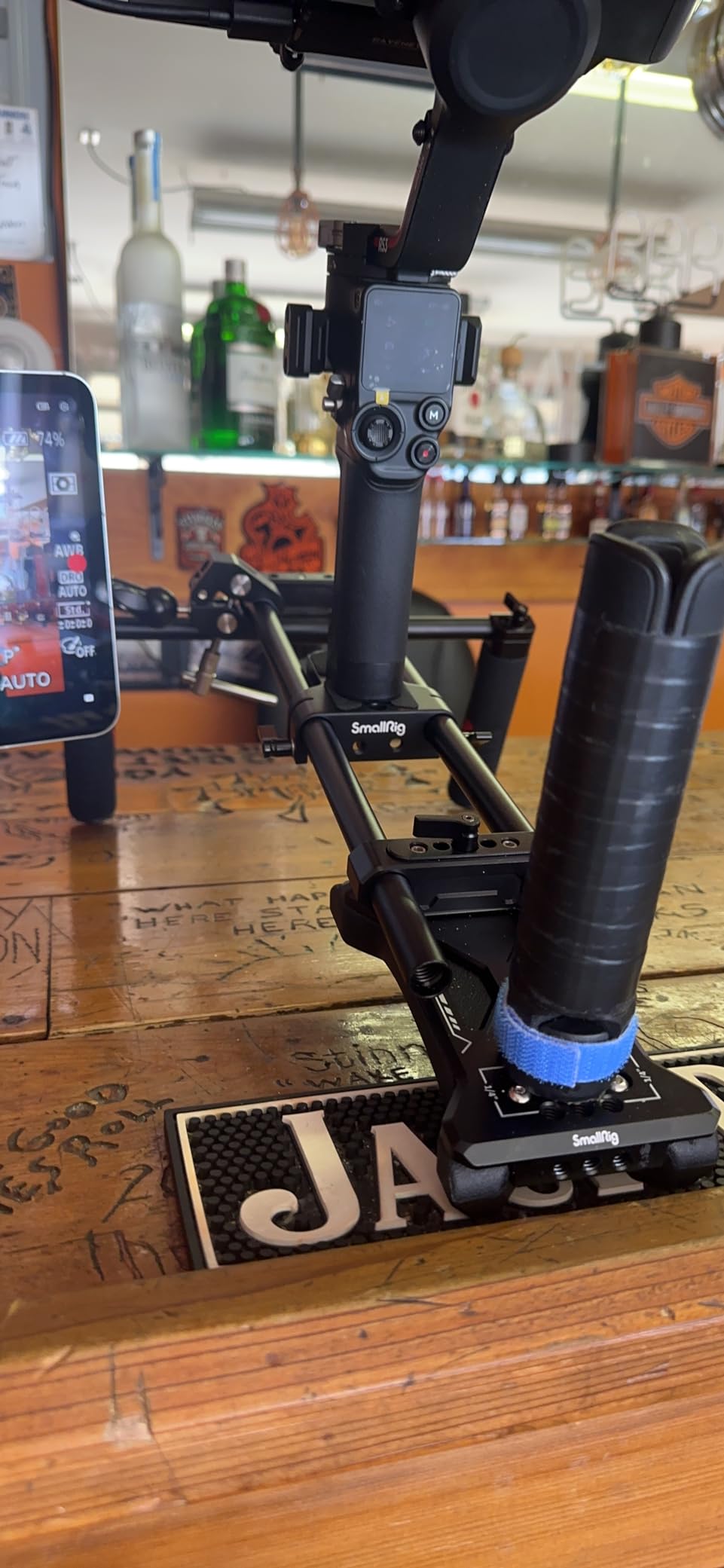 SmallRig Shoulder Rig Dual-Handle for 15mm LWS Rods, One-Tounch Rotation Shoulder Mount Rigs Support for Camera - 5205 customer photo 1