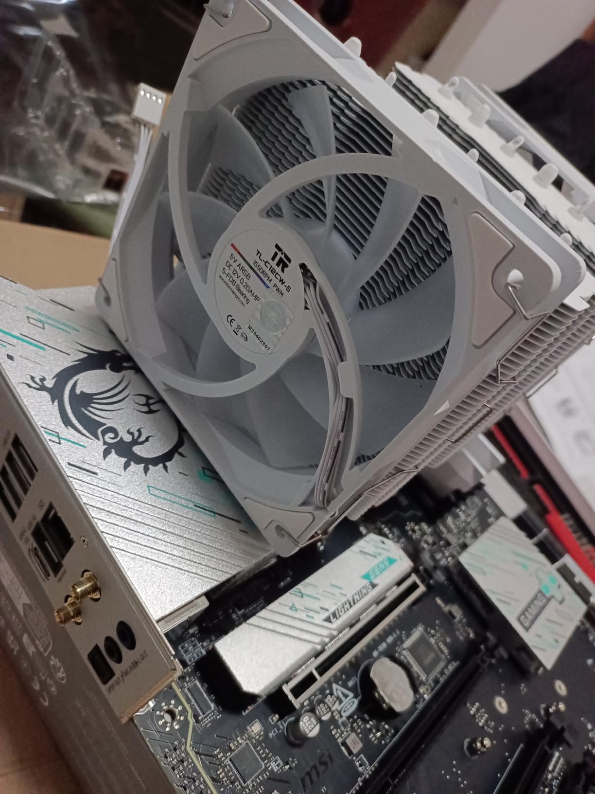 MSI B850 Gaming Plus WiFi V1 Motherboard, ATX - Supports AMD Ryzen 9000/8000 / 7000 Processors, AM5 - DDR5 Memory Boost 8200+ MT/s (OC), PCIe 5.0 x16 & 4.0 x16, M.2 Gen5, Wi-Fi 7, 5G LAN customer photo 1