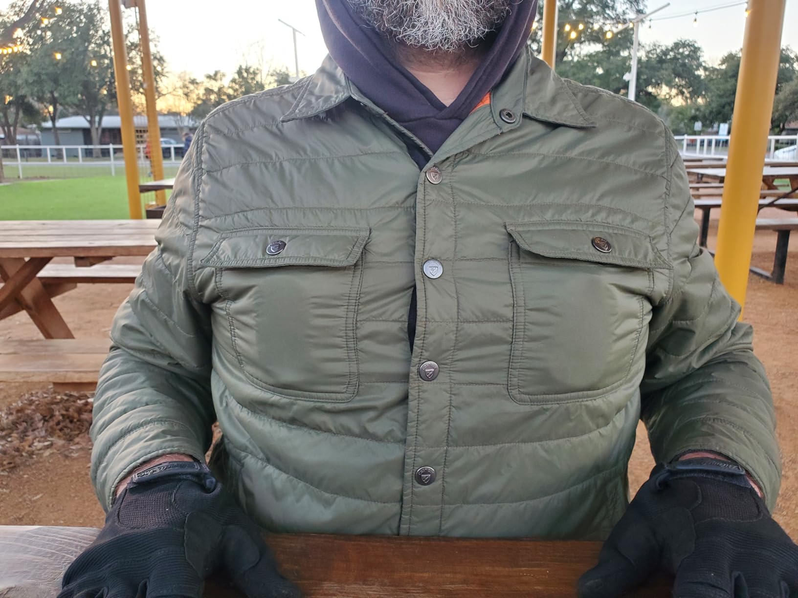 Heated Socks for Women Men, 8000mAh Rechargeable Battery Foot Warmer Hiking Socks Up to 10 Hours, APP Controlled Electric Heated Socks with 4 Heating Levels for Camping Skiing customer photo 2