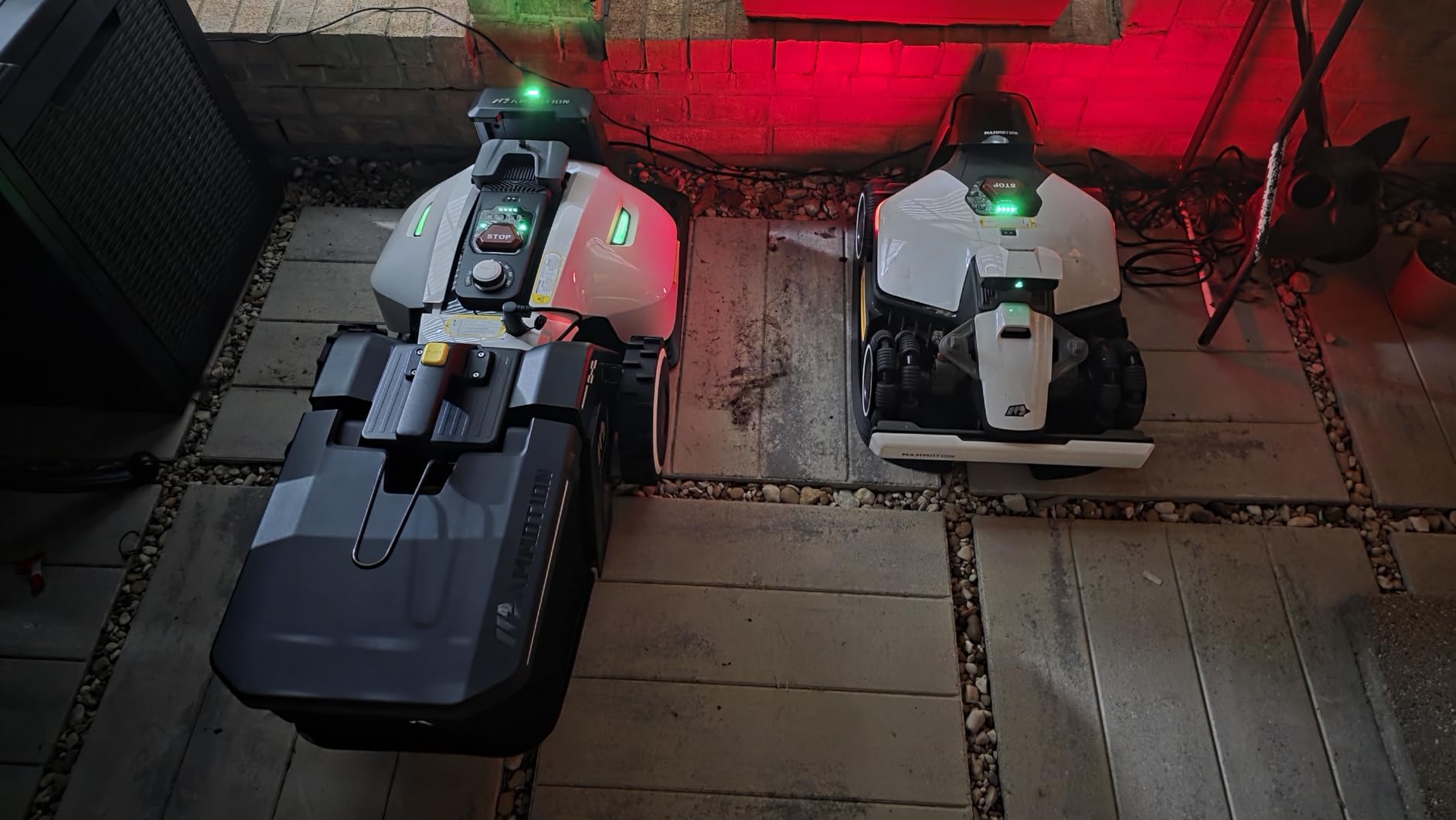 Mammotion LUBA mini AWD 800 Robot Lawn Mower with 4G for 0.2 Acre, All-Wheel-Drive for 80% Slope, No Perimeter Wire, UltraSense AI Vision+RTK Auto-Mapping, Cutting Height 0.8