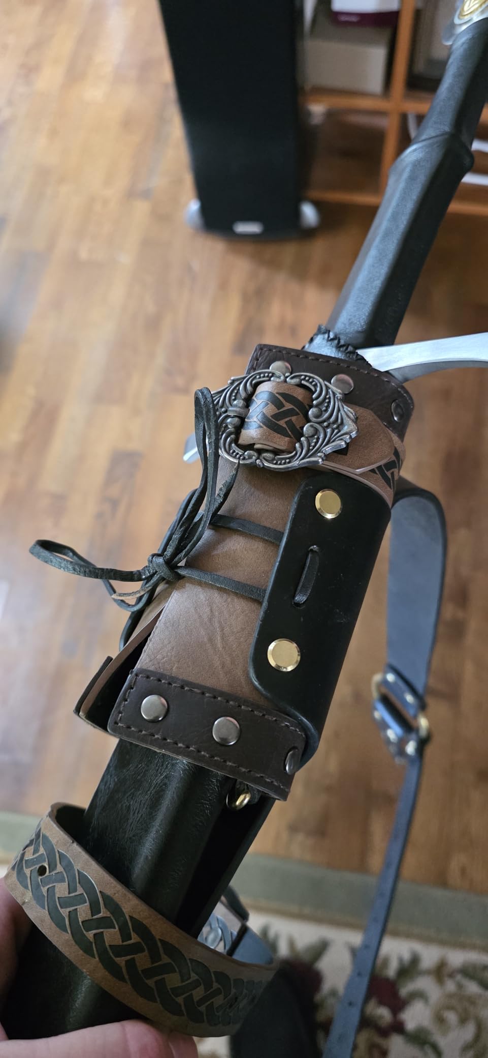 160 Set Rivets for Leather Crafting and 20 Set Magnetic Buttons, 4 Colors 10 MM Double Cap Rivets & 18 MM Magnetic Snaps for Purses and Totes with Snap Fasteners Tool, for Leather, Boots, Belt customer photo 1