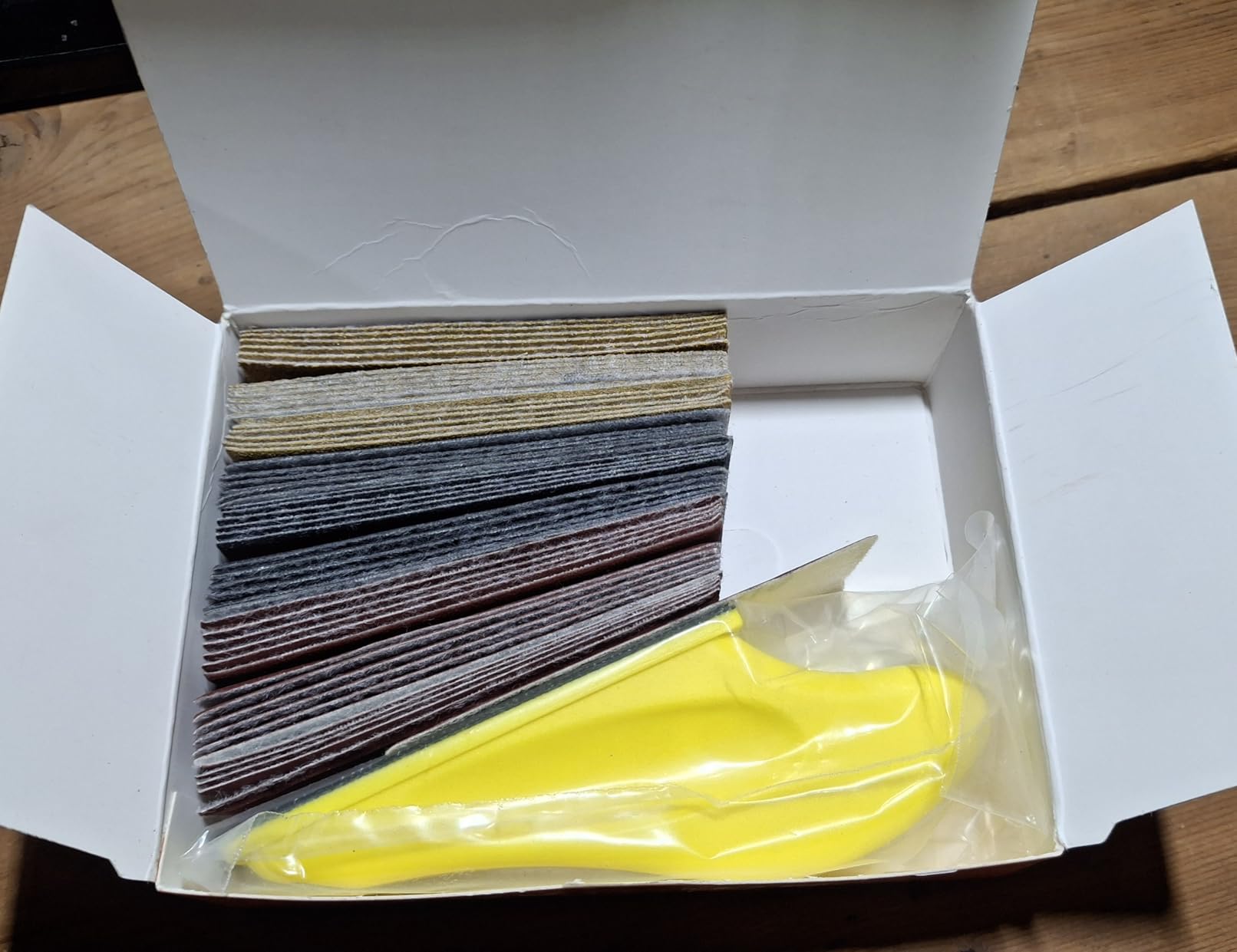 54PCS Premium Micro Sander, Detail & Mini Sander Block - Precision Small Hand Sanding Tool, 80-800 Grit Sandpaper Kit, 3-in-1 Set for Wood, Crafts, Furniture, Tight Spaces & DIY Projects customer photo 1