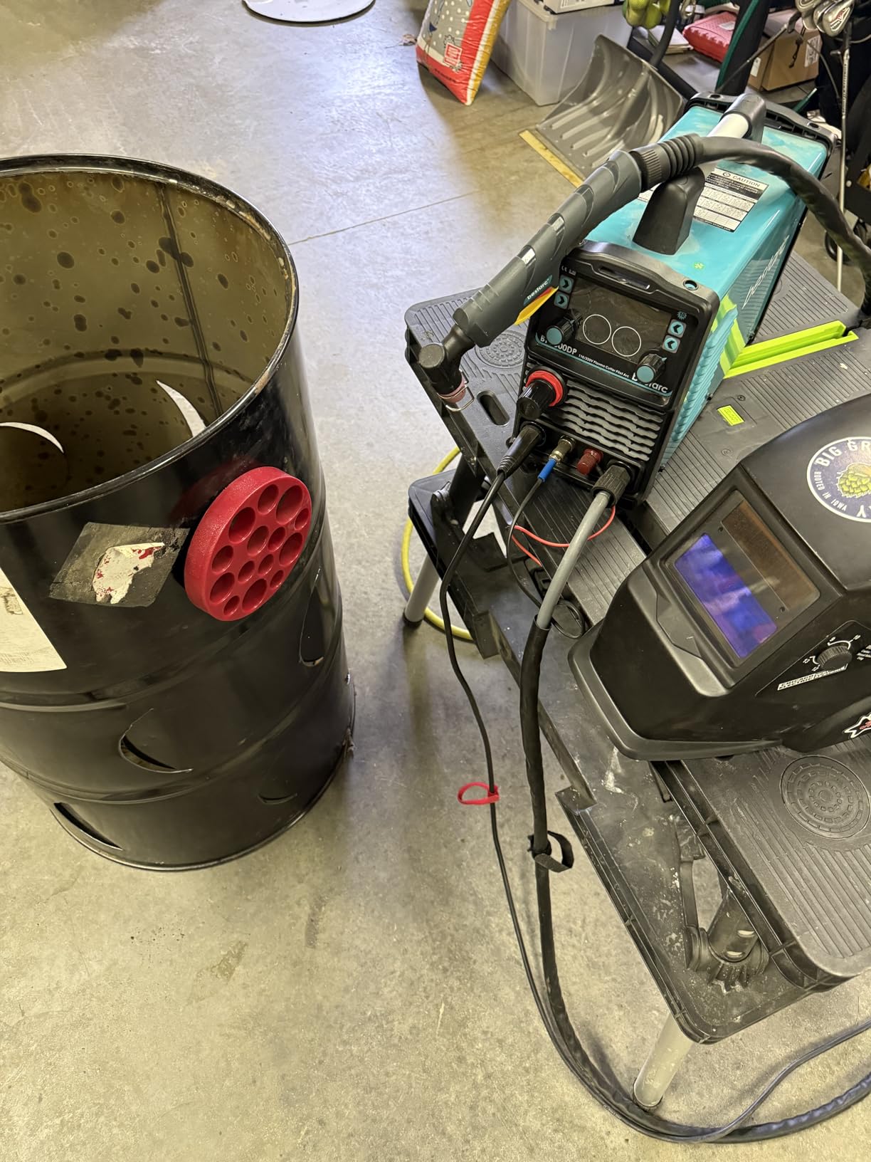 bestarc Pilot Arc Plasma Cutter, [Large LED Display][Air Sensor] 75A Plasma Cutter Machine 110/220V Dual Voltage, 1/2 Inch Clean Cut 1.2 Inch Max Cut, Post Flow Mesh, 2T/4T for Beginners DIY customer photo 2