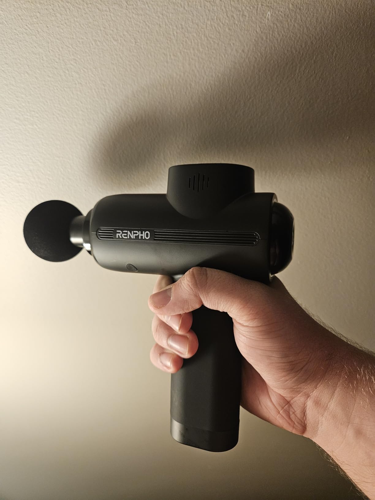 RENPHO Active Thermacool 2 Massage Gun with Heat and Cold, [2026 Upgraded] Percussion Deep Tissue Handheld Neck Massager, FSA Approved, Muscle Masajeador for Men Women Athletes HSA customer photo 2