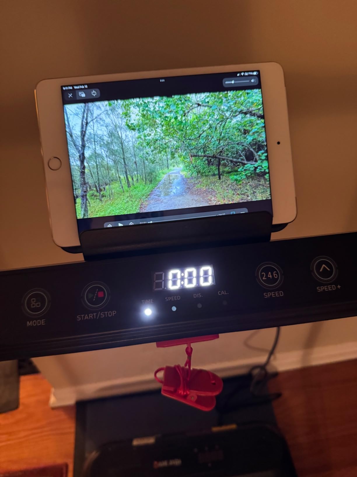 Treadmill with 0-15% Auto Incline, 3.5HP Quiet Brushless Foldable Treadmills for Home with Bluetooth APP & Pulse Monitor customer photo 1