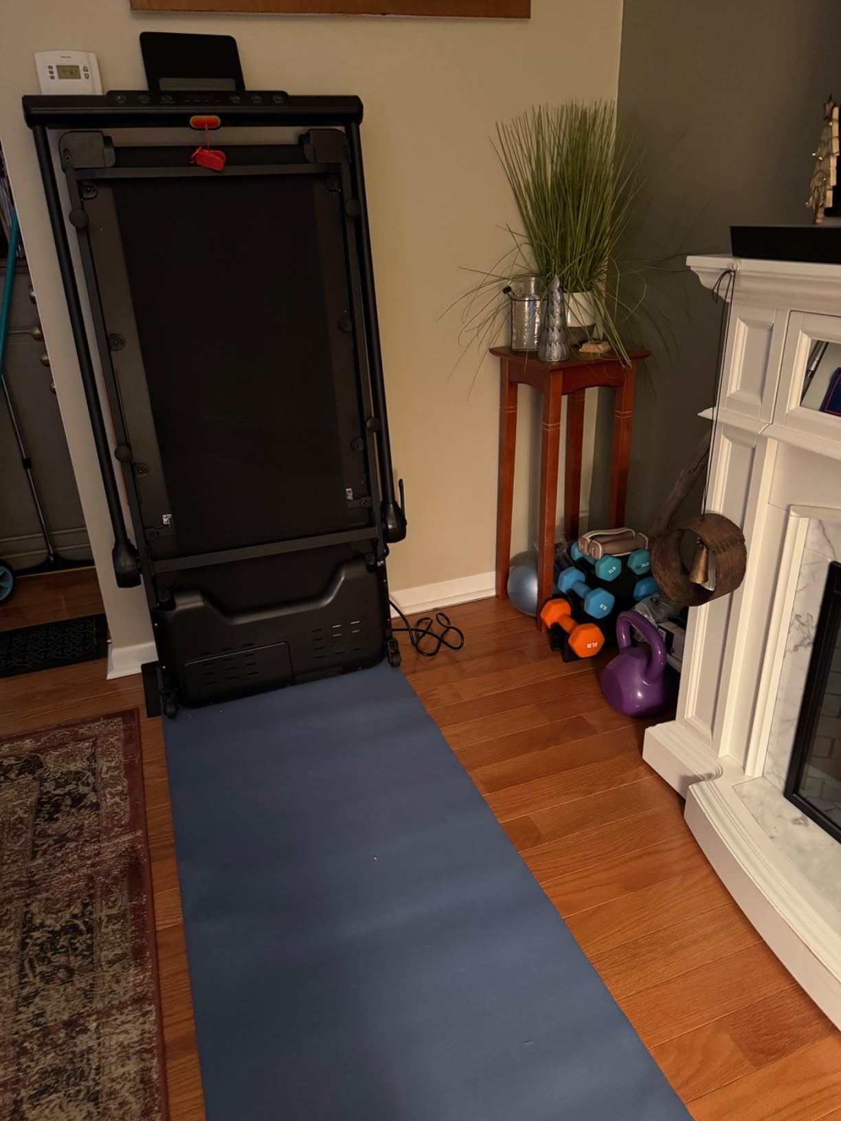 Treadmill with 0-15% Auto Incline, 3.5HP Quiet Brushless Foldable Treadmills for Home with Bluetooth APP & Pulse Monitor customer photo 2