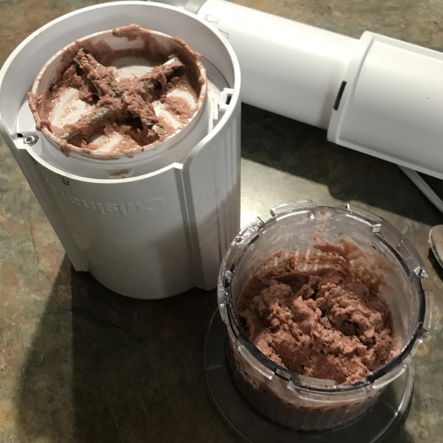 Cuisinart FastFreeze 5-in-1 Ice Cream, Sorbet, Milkshakes, Slushies and Mix-In Frozen Dessert Maker, Compact Machine, Easy to Use, Includes 3 Mixing Cups with Lids, ICE-FD10 customer photo 2
