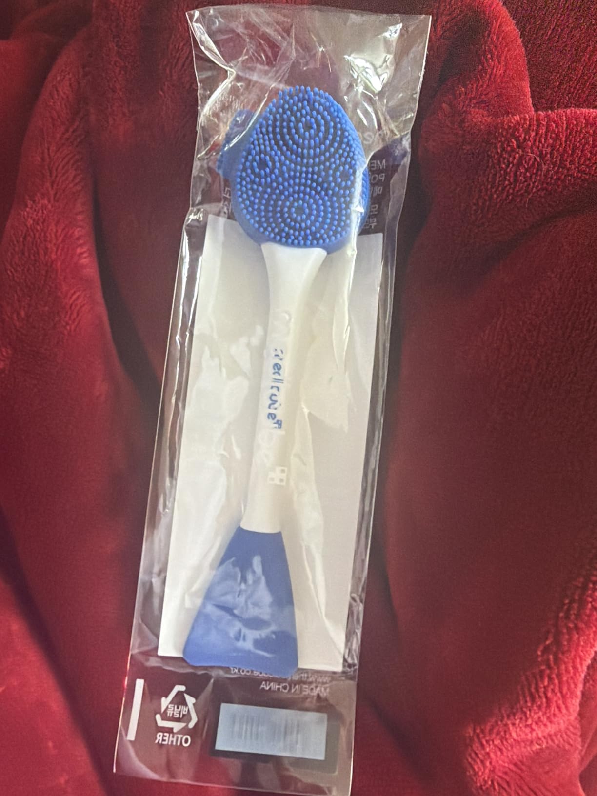 medicube Multi Pore Brush & Face Mask Applicator | 4-in-1 Silicone Jelly Brush for Deep Pore Cleansing, Face Mask Application & Gentle Face Massage | Kbeauty Skincare Tool customer photo 1