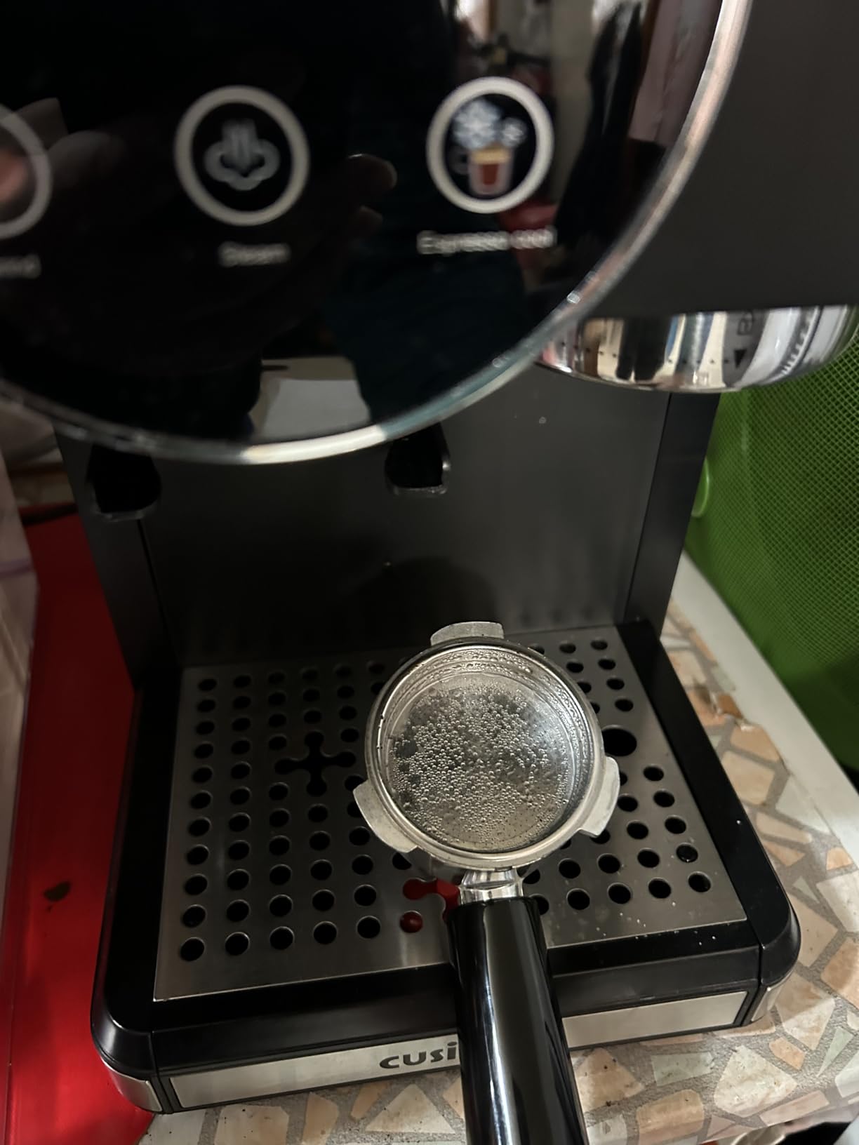 Espresso Machine with Grinder, 20 Bar Professional Expresso Coffee Machines with Milk Frother Steam Wand, Espresso Maker with 60oz Removable Water Tank, Cappuccino & Latte Machine for Home (Black) customer photo 2