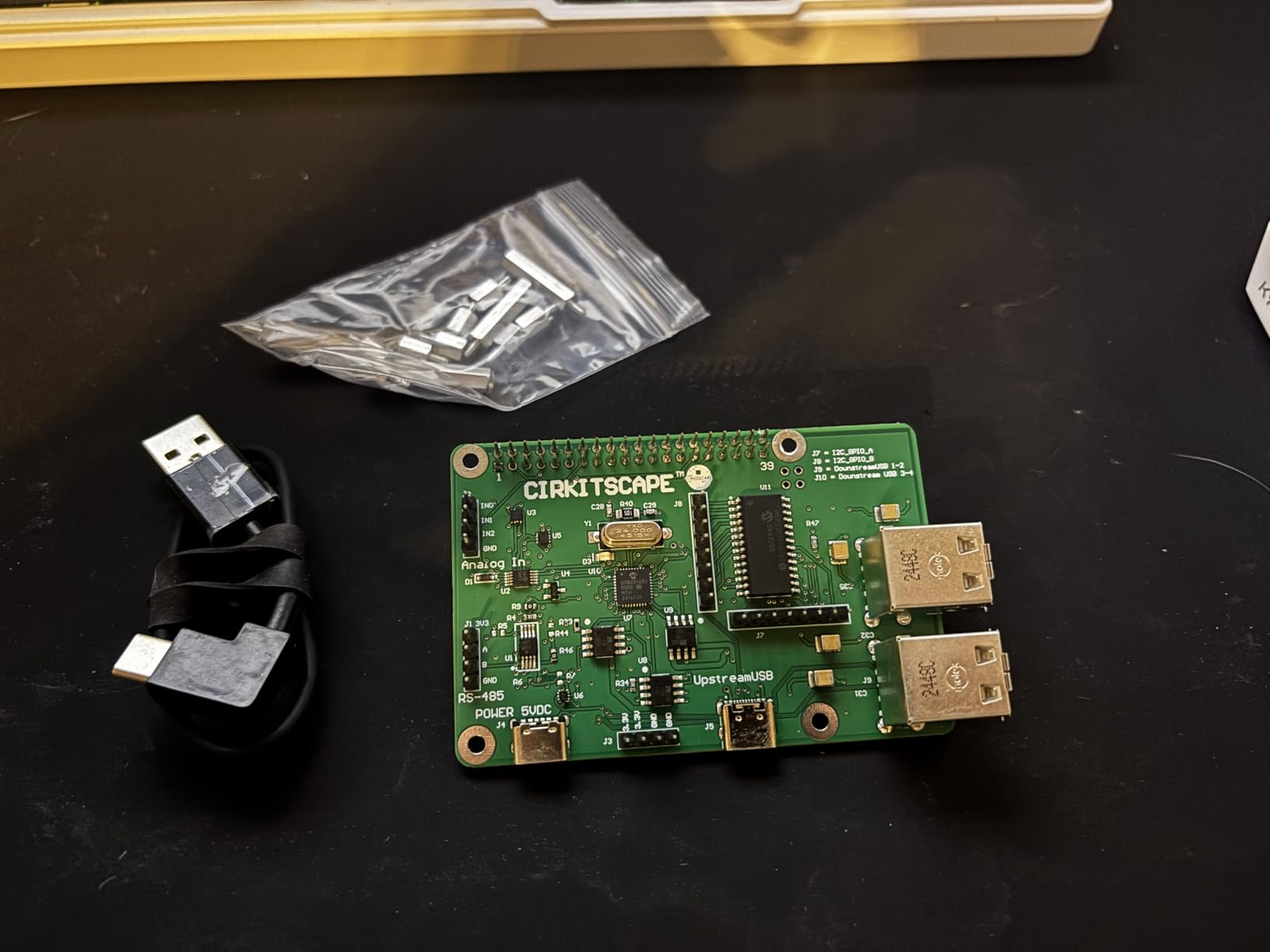 Raspberry Pi HAT - RS485 and ADC HAT with GPIO Expansion Board for Pi 5 4B 3B+ Industrial Automation Projects customer photo 1