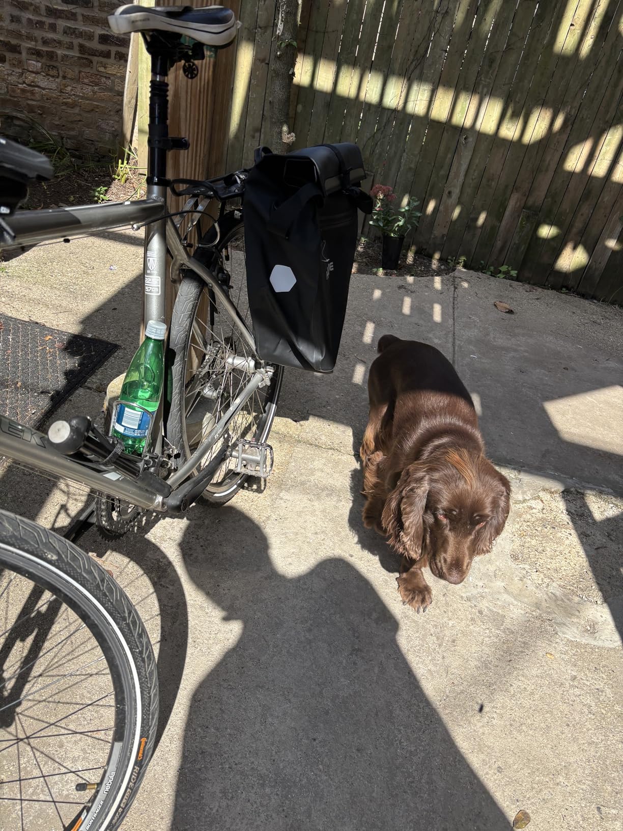 Hycline Waterproof Bike Panniers Bag: Bicycle Rear Rack Bags 28L Large Capacity with Dual Carrying Handle and Shoulder Strap for Commuting Cycling Traveling Touring Shopping - 1PC customer photo 1