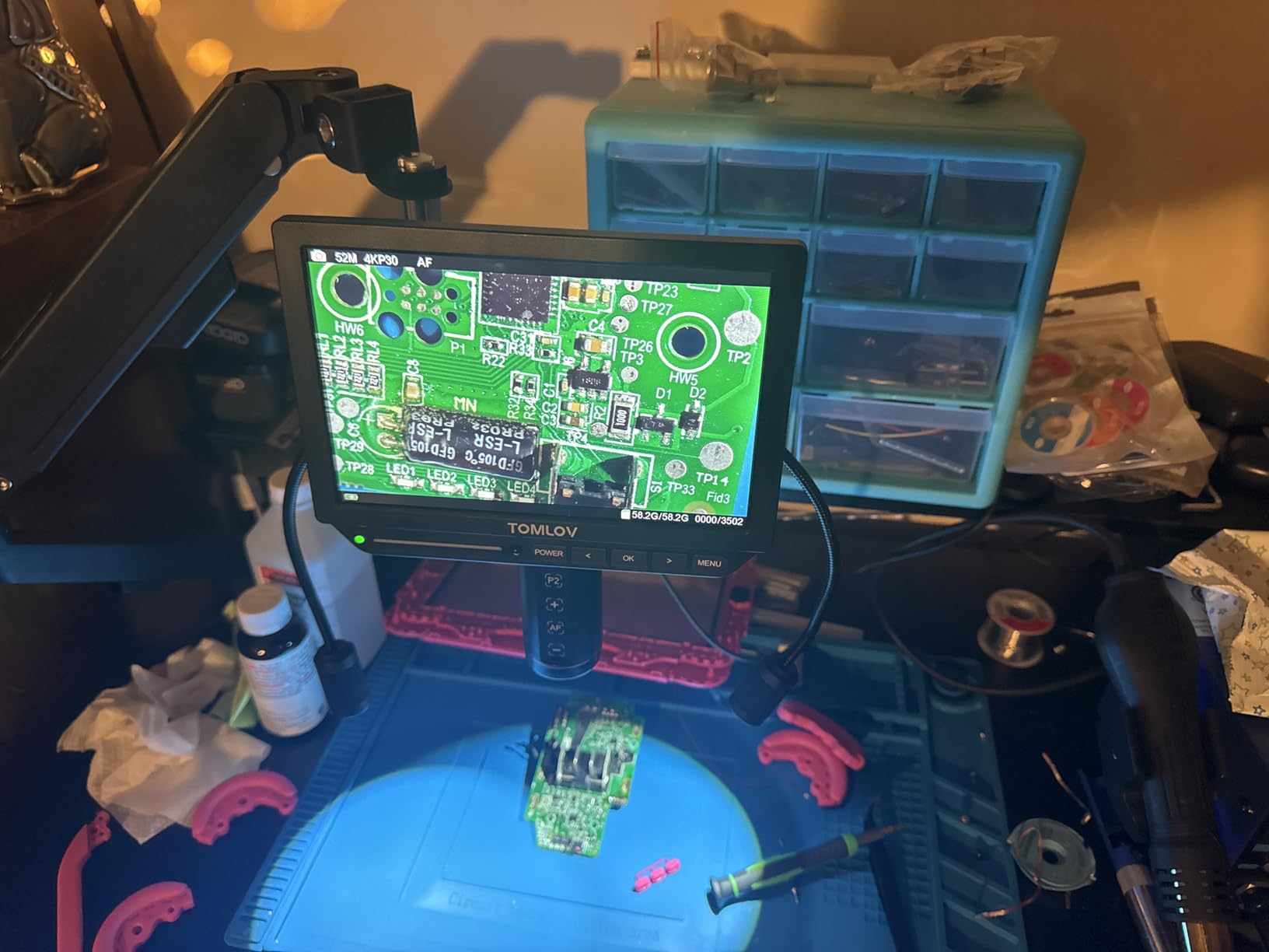 TOMLOV Autofocus 4K Digital Microscope: 8