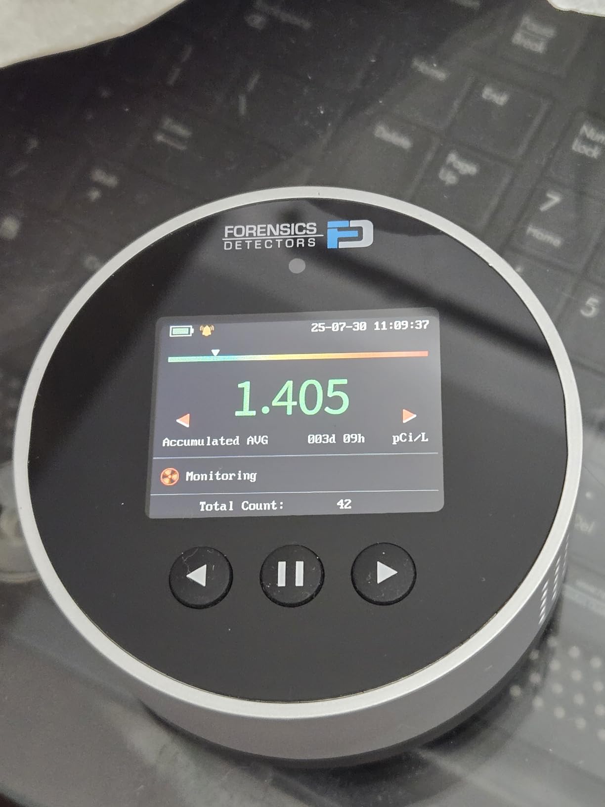 Radon Detector by Forensics | Home Use | Upgraded 20-Year Sensor Life | Version 2.0 | customer photo 2