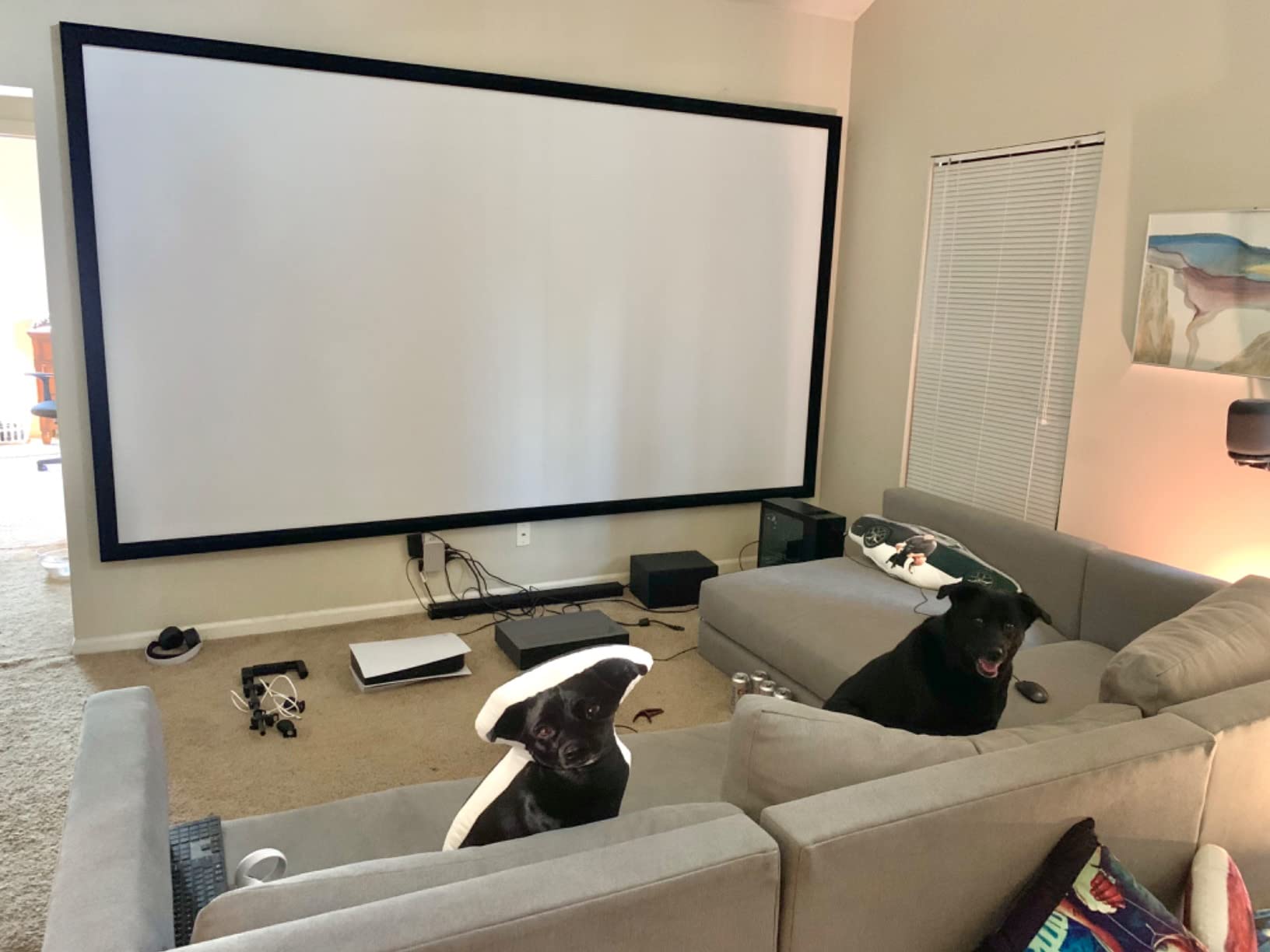 WEMAX Nova Pro 4K Ultra Short Throw Projector, 150