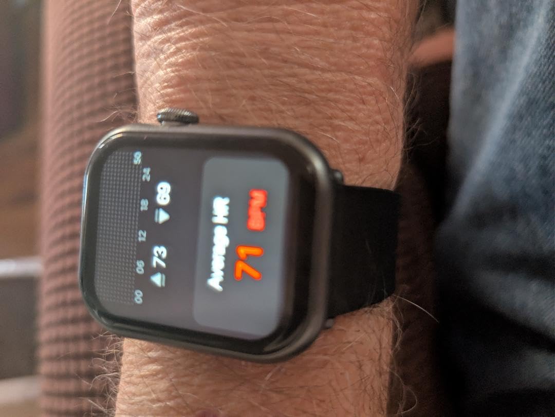 Smart Watches for Men Women, 1000mAh Battery Life Smart Watch for Android and iPhone Compatible, Fitness Tracker with Heart Rate/Sleep Monitor, 100+ Sports Modes, IP68 Waterproof customer photo 1