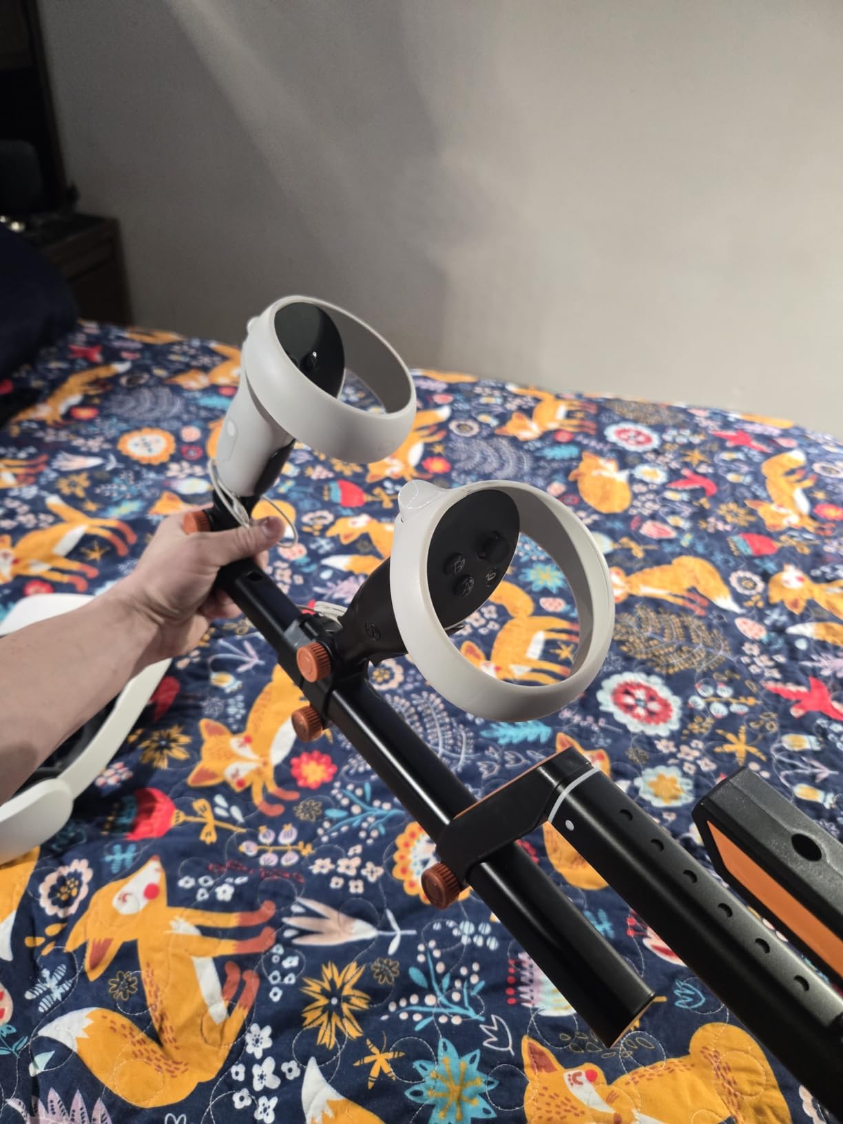 VR Gun Stock for Meta Quest 3 & Quest 2 | Quick-Swap Mounts for Left & Right Handed Players | Fully Adjustable FPS Gaming Rifle Accessory with Sling for Ultimate Stability customer photo 2