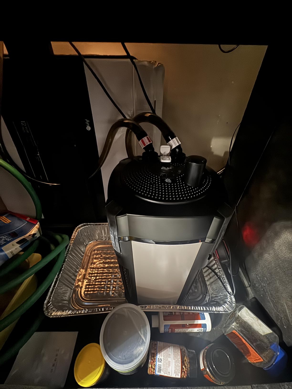 AQQA 317GPH Canister Filter, Ultra-Quiet External Aquarium Canister Filters, 3 Stage Filtration customer photo 1